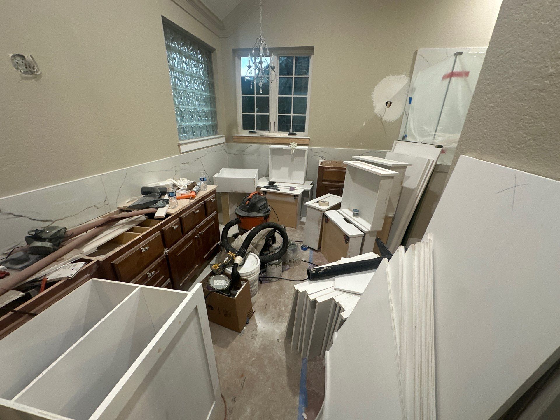 Bathroom Remodel and Closet in Cinco Ranch, TX by SophAlx LLC