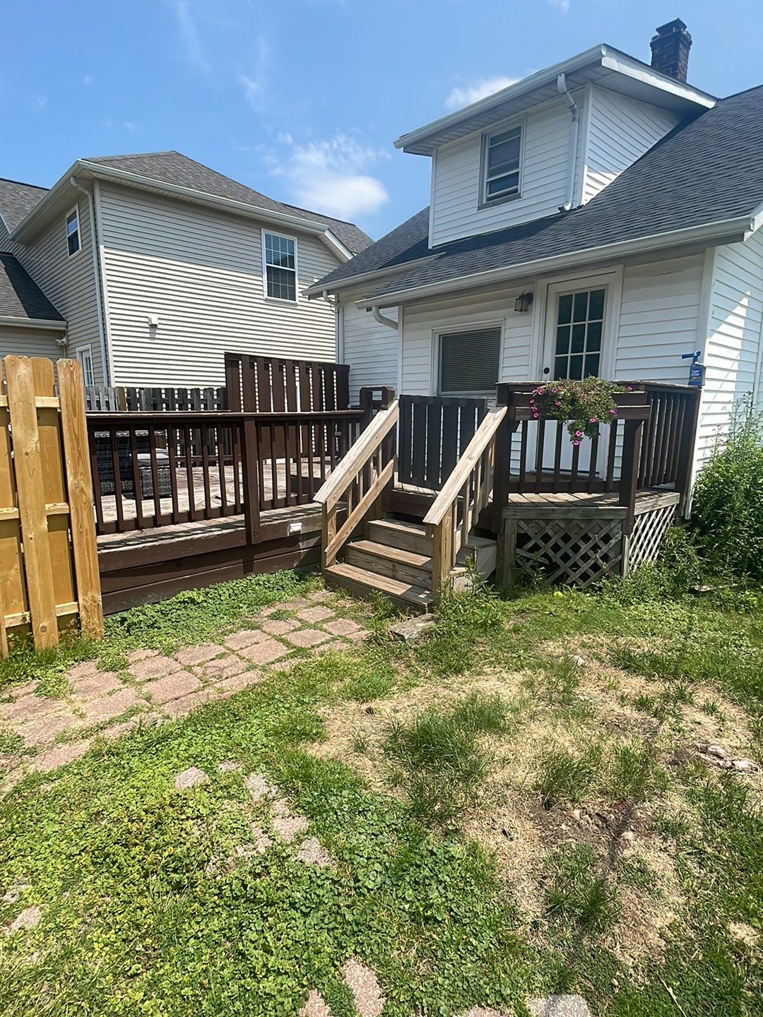 Deck Staining using SuperDeck Exterior Solid Color Stain by Callaway Contracting LLC