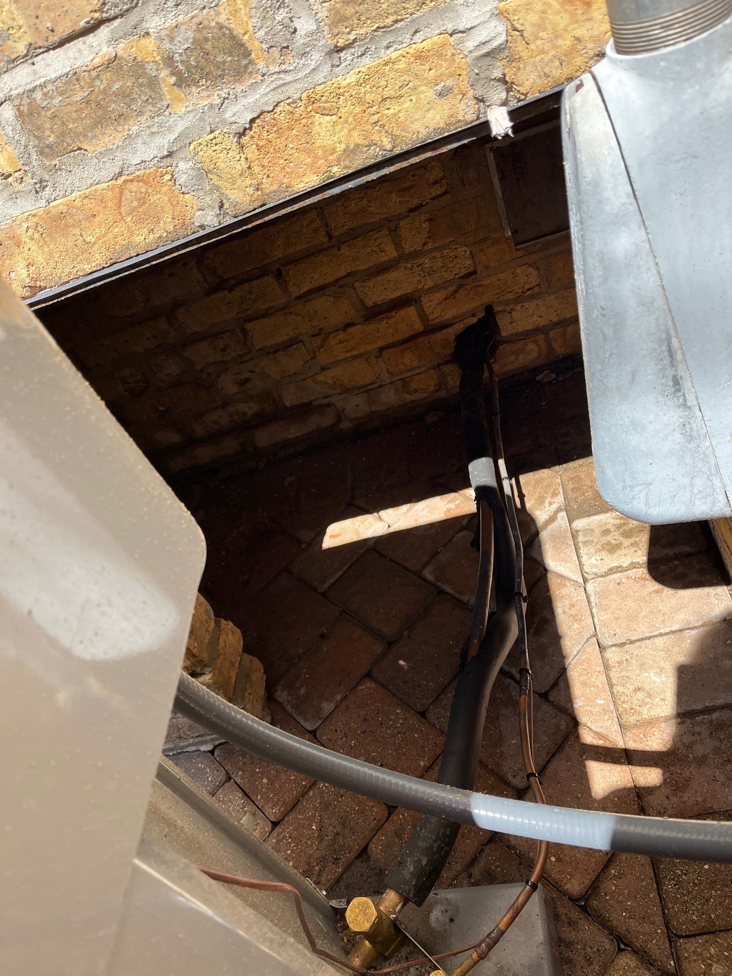Brick repair, CSS, and stone cleaning by Northern Power Washing LLC.
