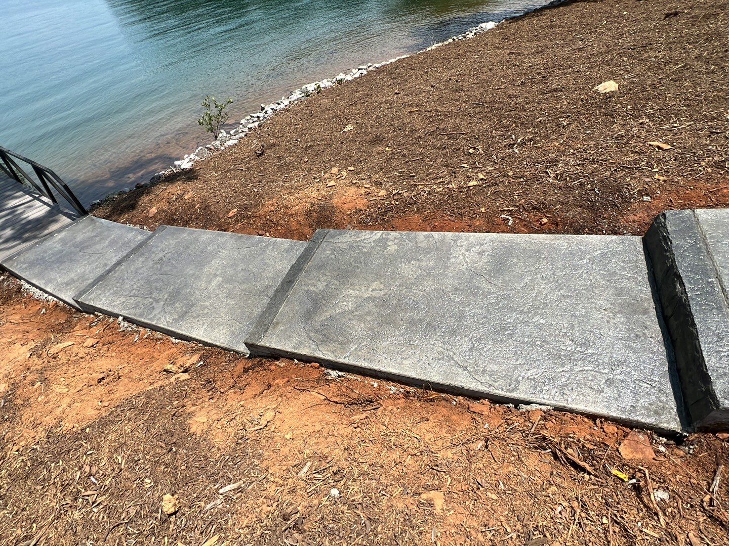 Stamped Concrete Patio by Xtreme Concrete Services