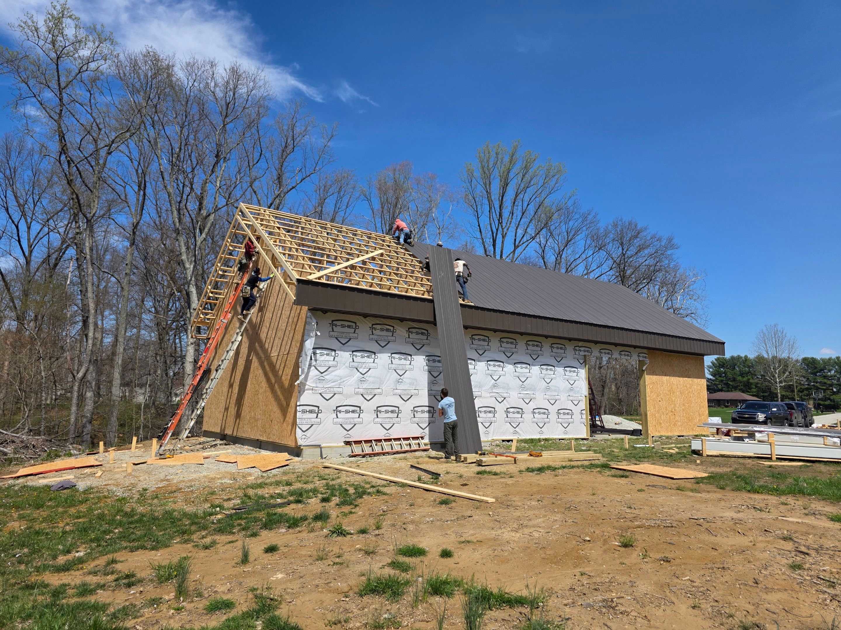 30'x64'x14' Hobby Barn by The Barn Builders 