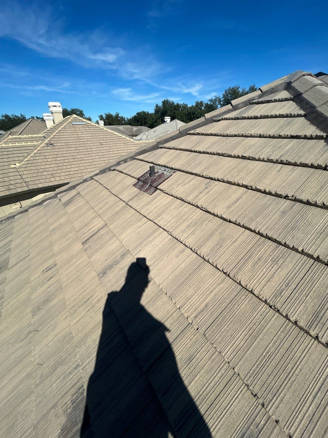 Orlando Tile Roof Replacement with Crown Windsor Shake Silverado Tiles by Fortified Roofing Solutions Corp.