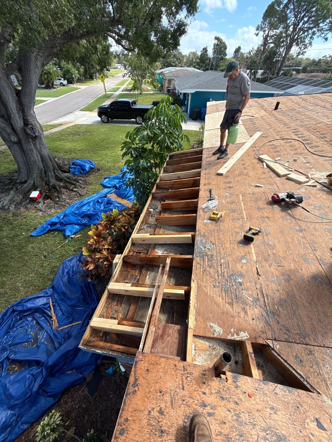 Project in St. Petersburg 33710 by Mitchell Roofing Company LLC