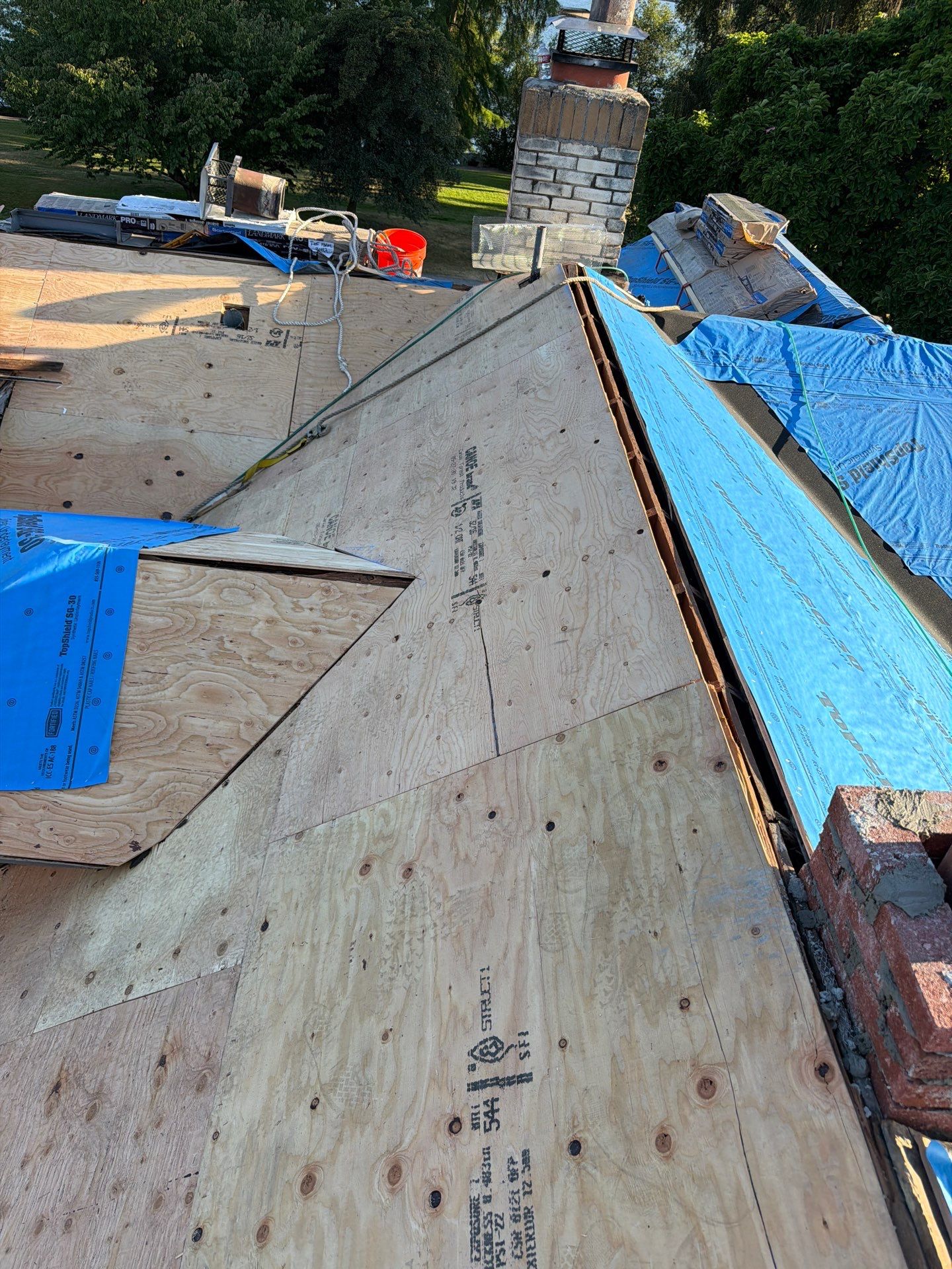 Residential Roofing Installation using GAF HDZ Shingles by Roofing Formula LLC