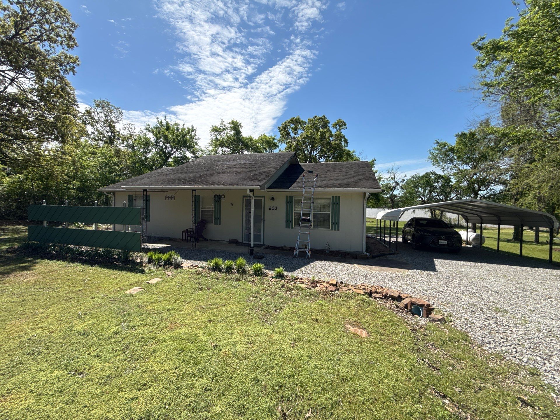 Shasta White TruDef Owens Corning Shingles by In & Out Construction & Remodeling, LLC