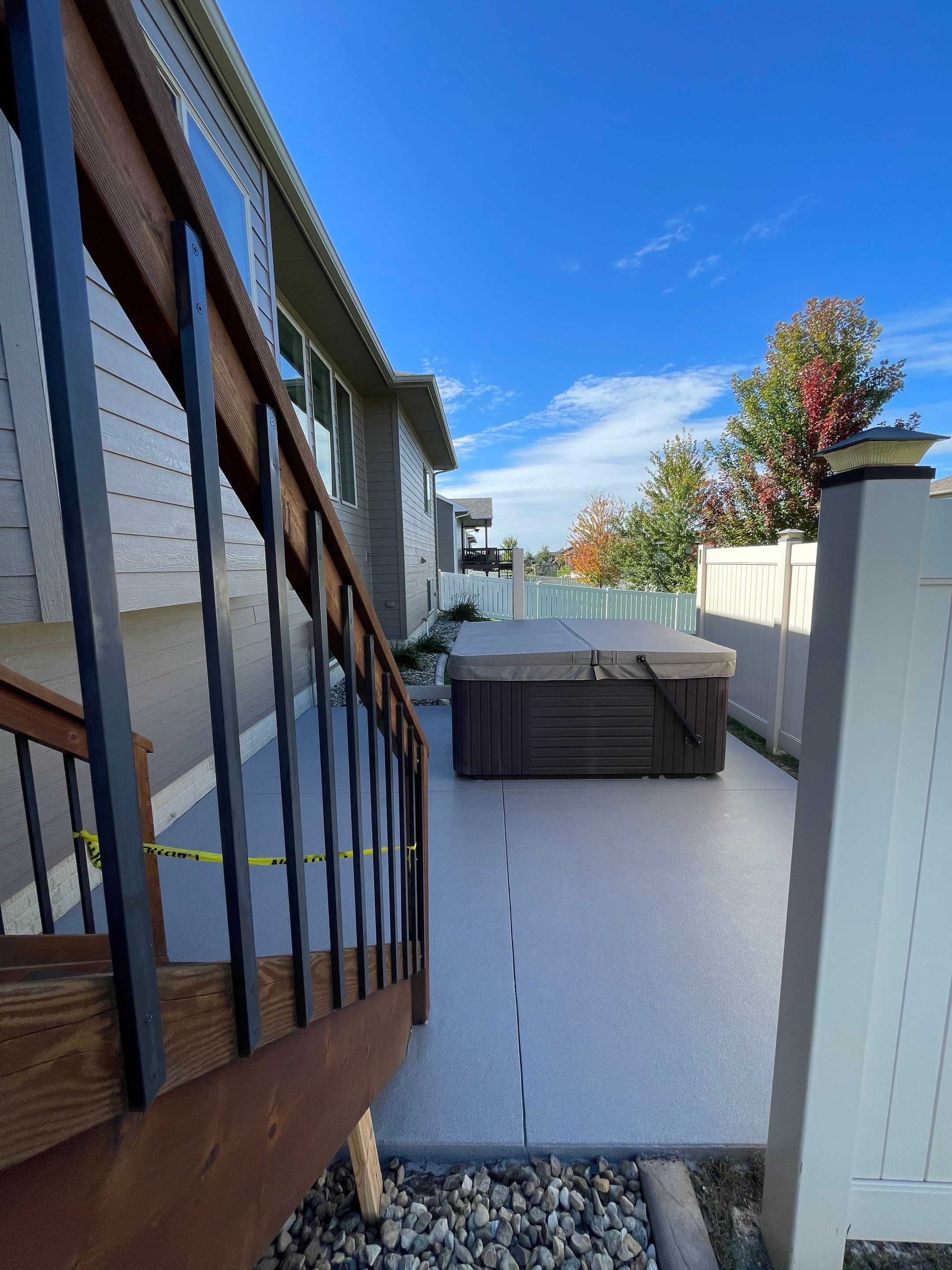 Garage and Patio Concrete Coatings in Sioux Falls by Select Painting, Coatings & Garage Cabinets