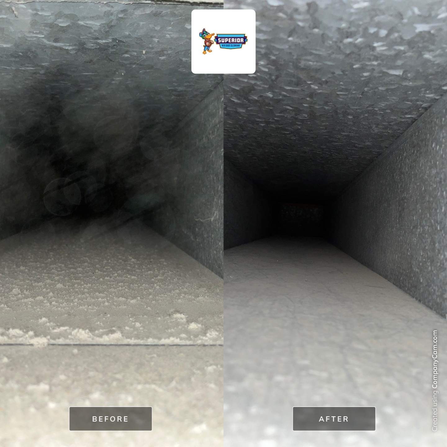 Air Duct Cleaning With a Vacuum Truck in Rochester, PA by Superior Air Duct Cleaning