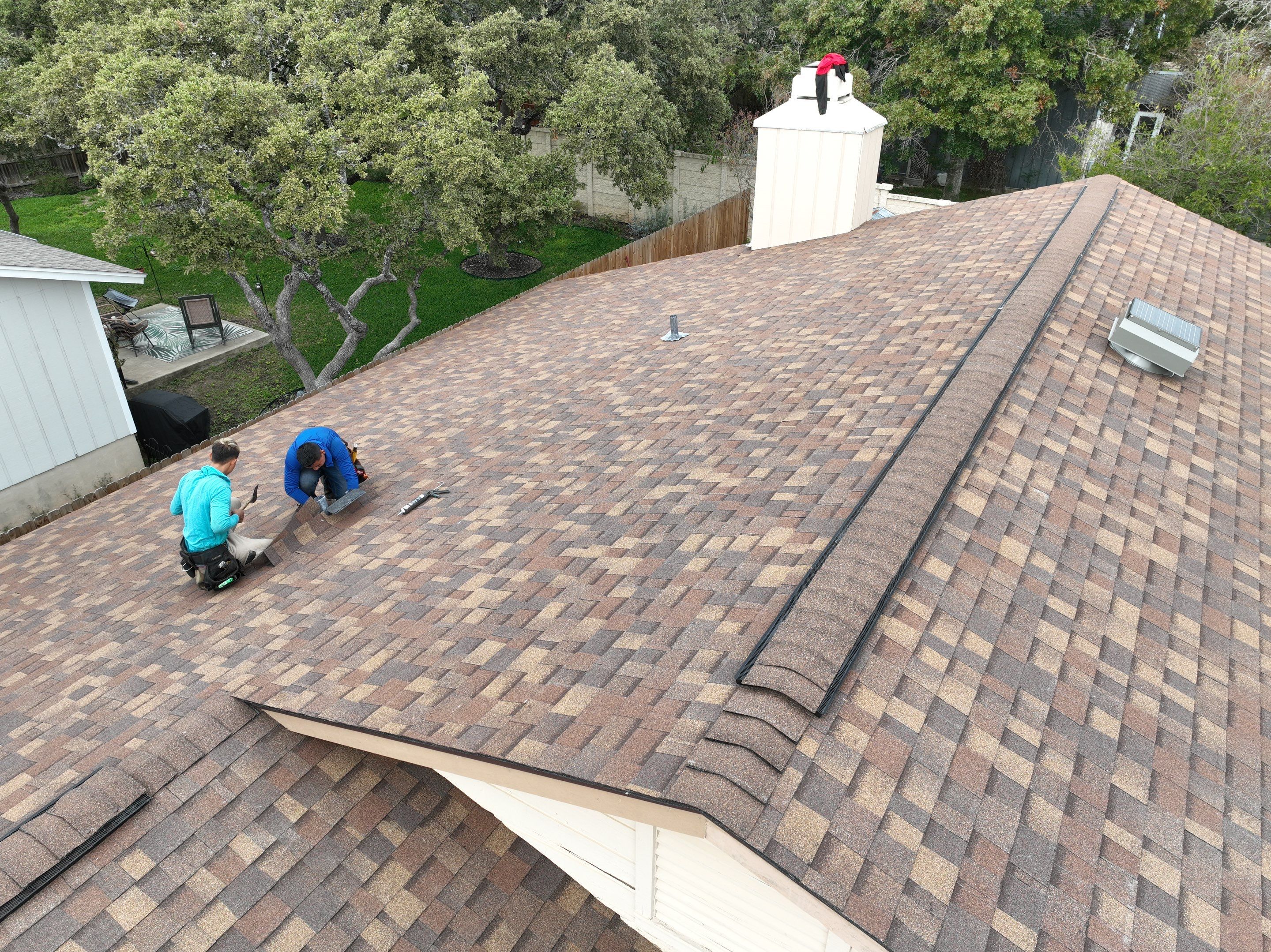Residential Roof Replacement using Owens Corning Duration Designer 30 Year Laminate Shingle  by Premier Roofing and Contracting