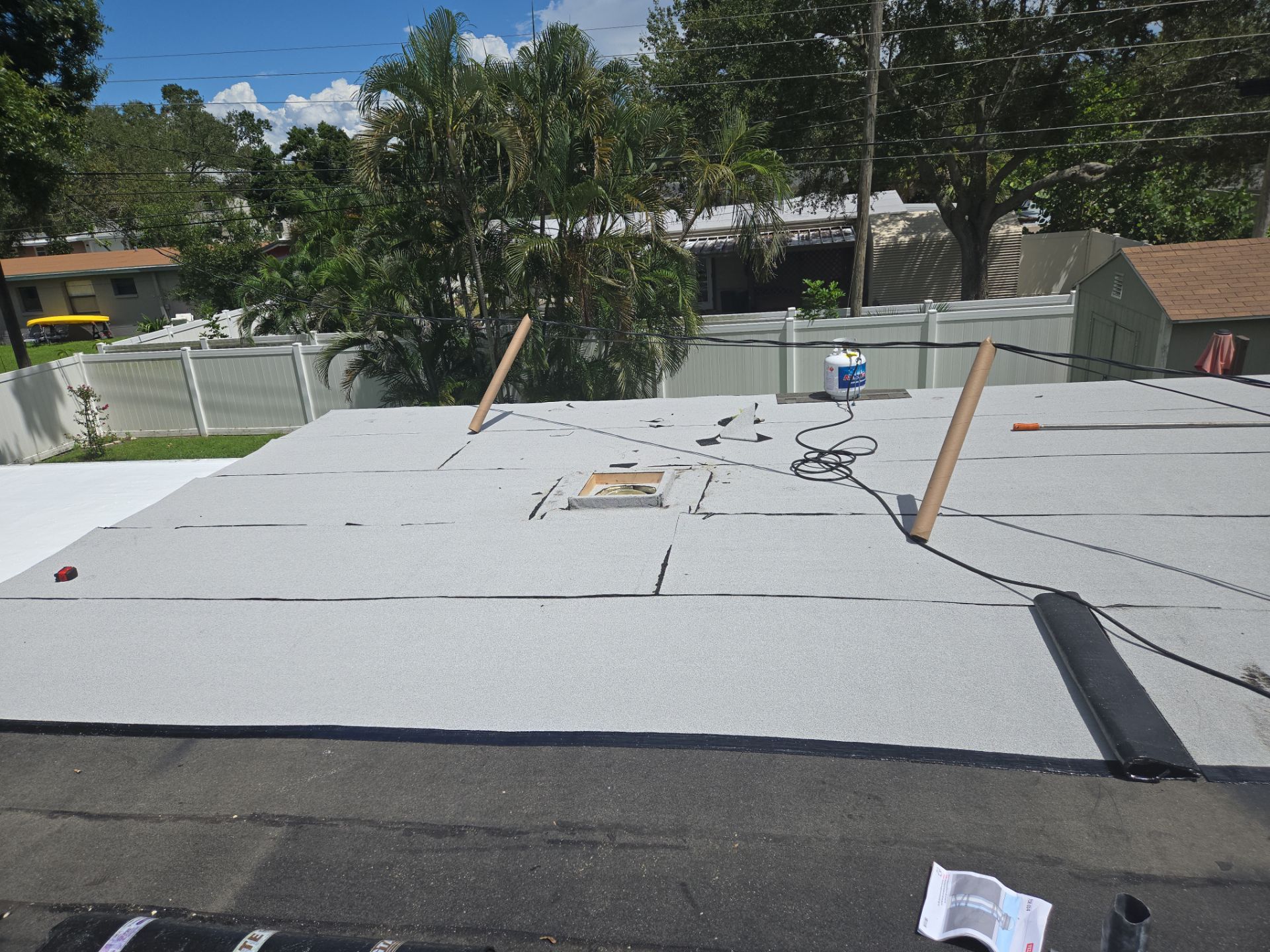 Project in St. Petersburg 33703 by Mitchell Roofing Company LLC 