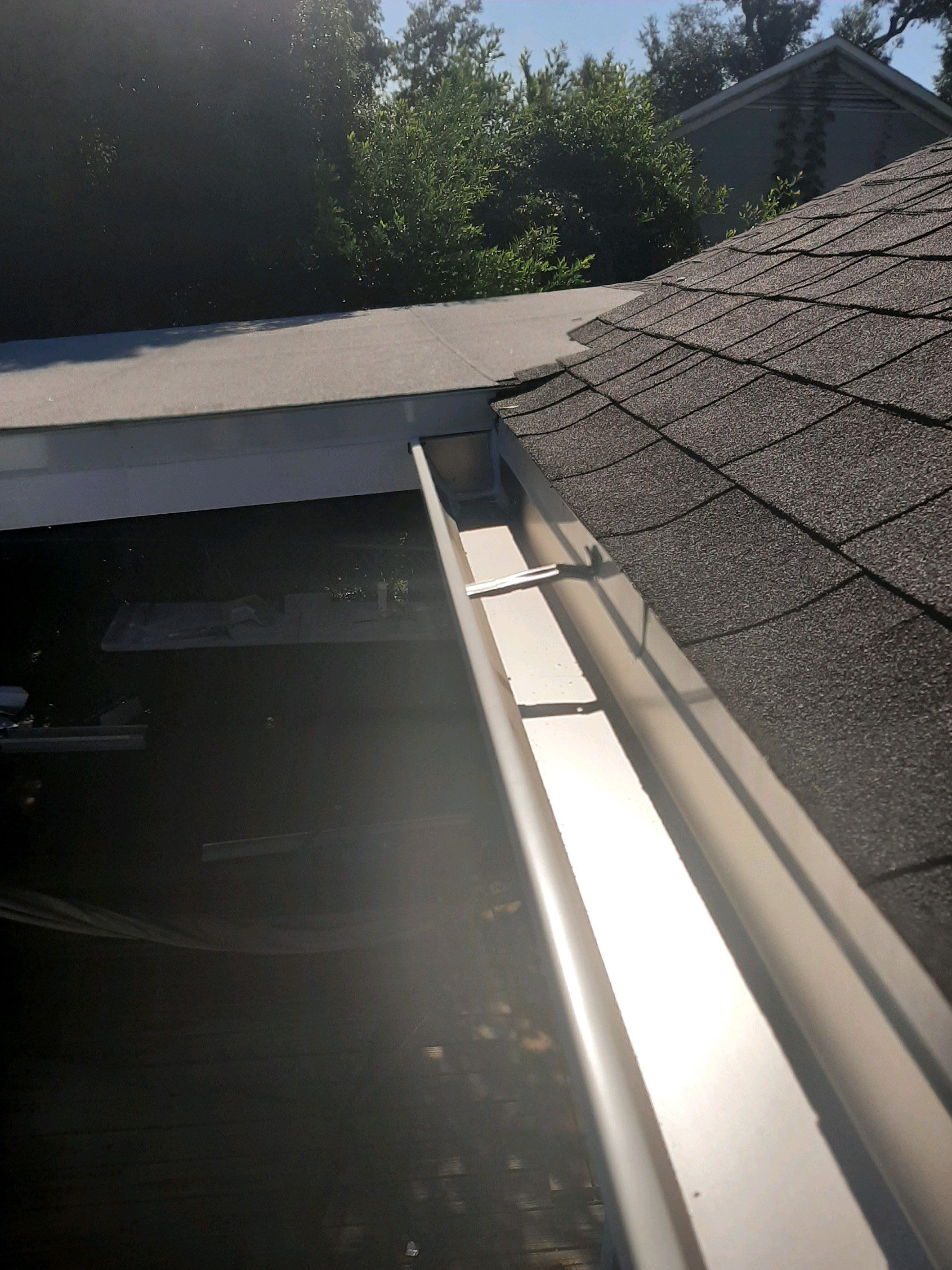 Gutter Installation using K-Style Seamless Gutters by Gutter Professors
