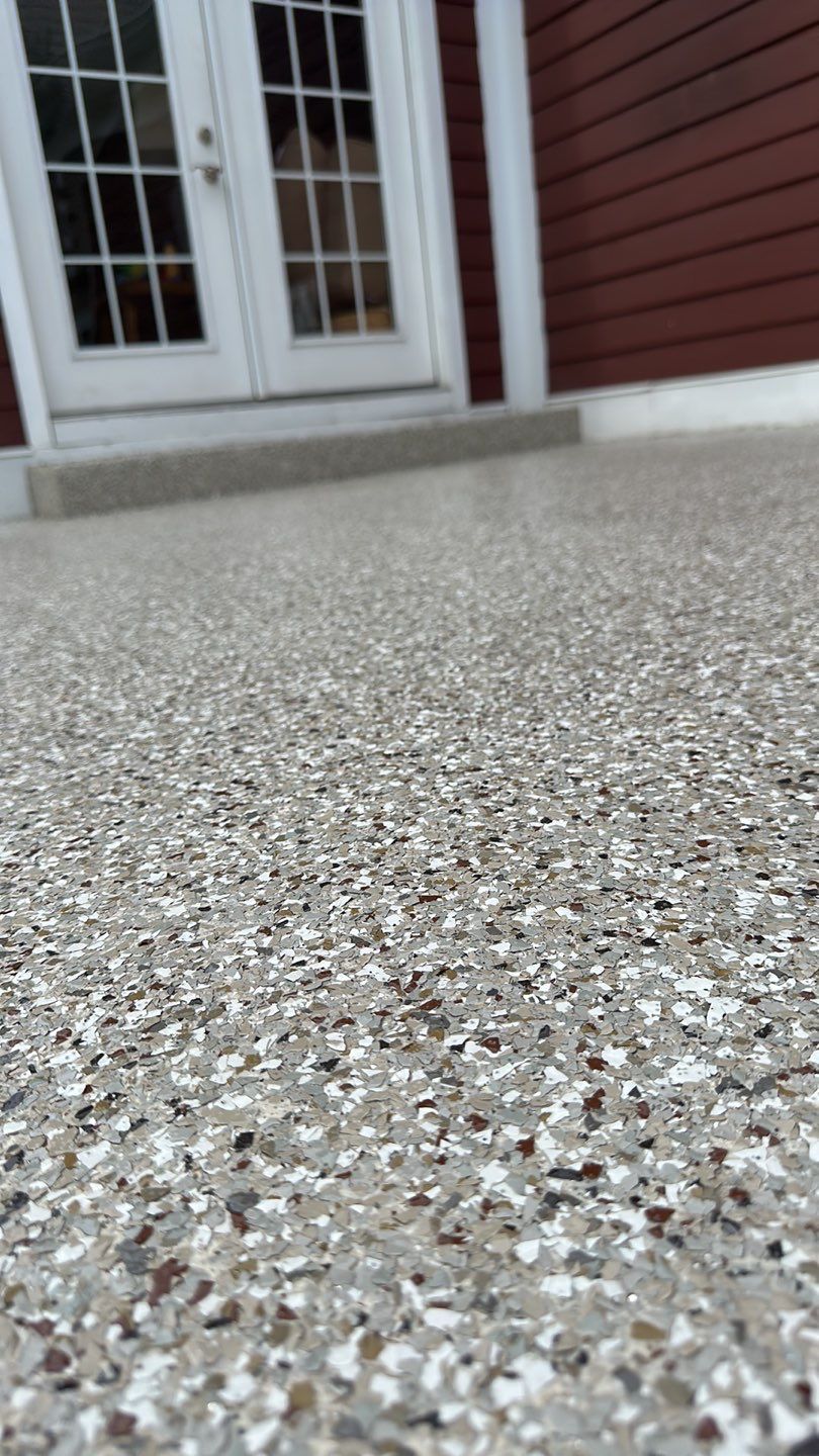 Patio Project in Valencia by Floors in a Day, Inc