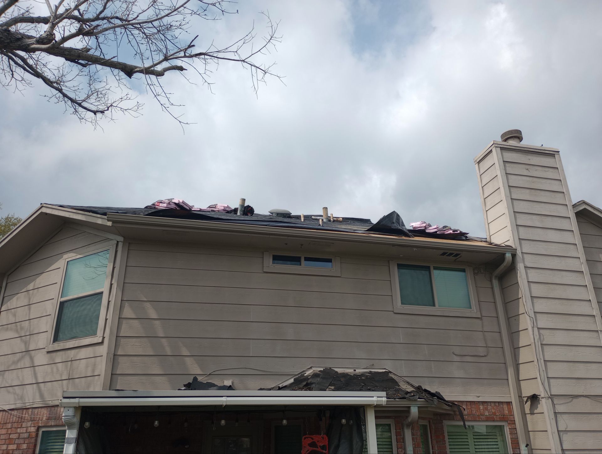 Residential Roofing Installation using Owen's Corning Duration (Lifetime) Shingles by Roof Repair Company