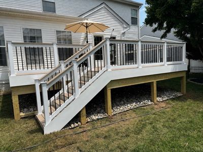 New Trex Composite Deck in Ashburn, VA