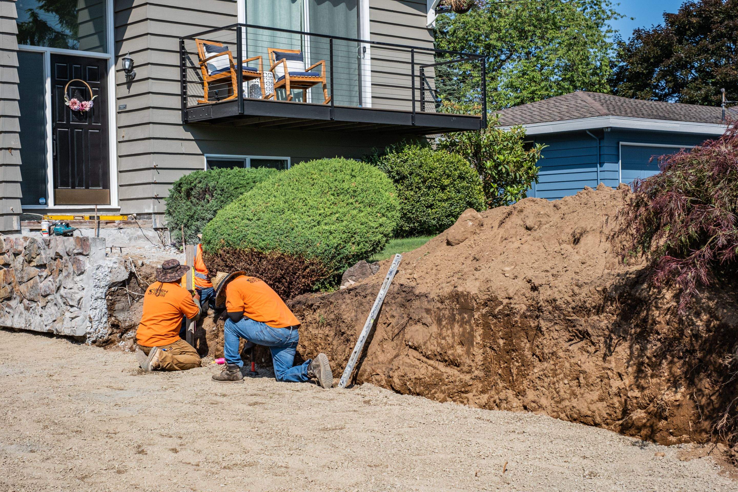 Justin | Retaining Wall, Landscape Project  by Jireh Asphalt & Concrete Inc 