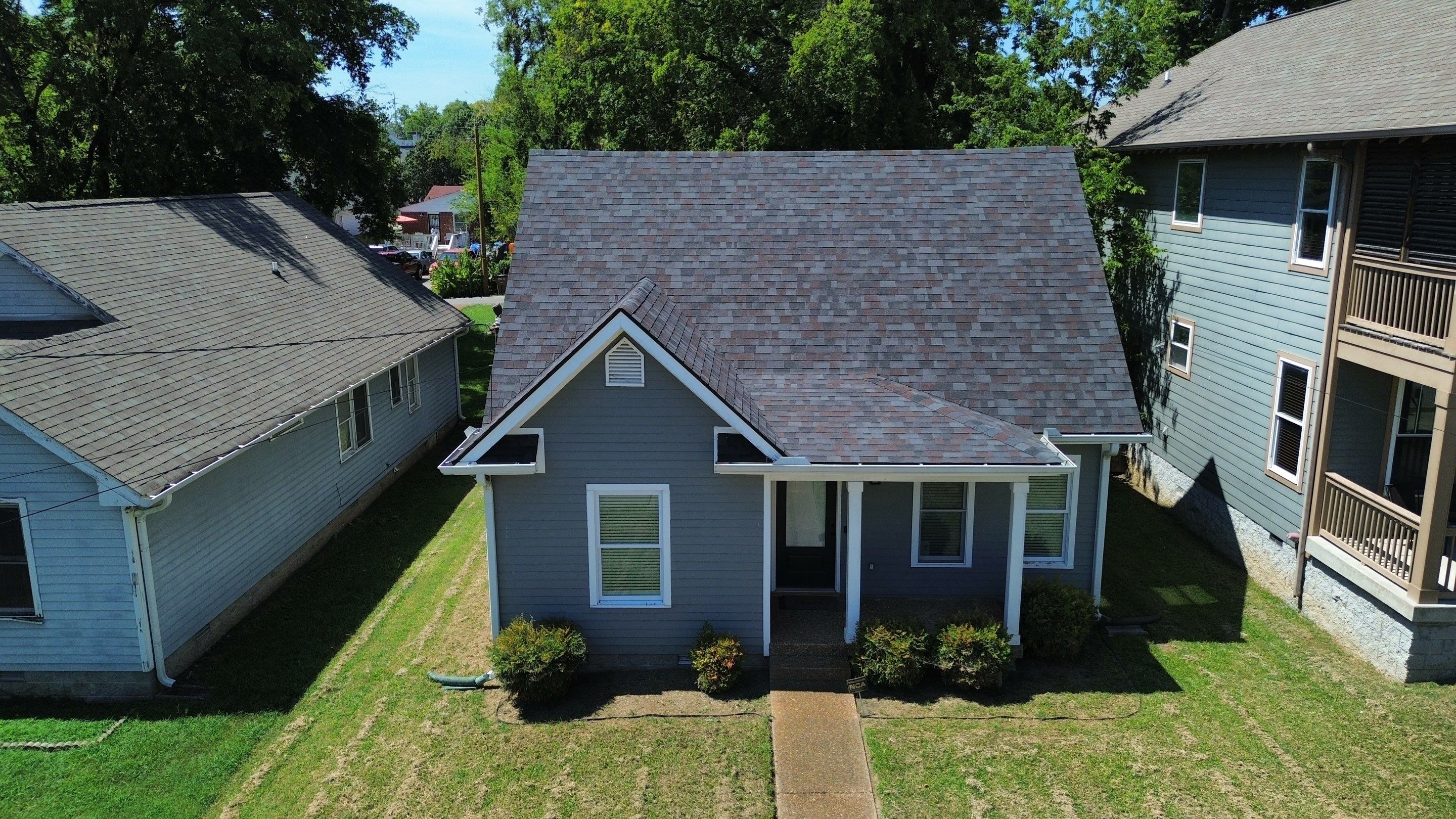 Nashville Residential Roofing Installation with Malarkey Highlander shingles by Shinglesmiths Roofing