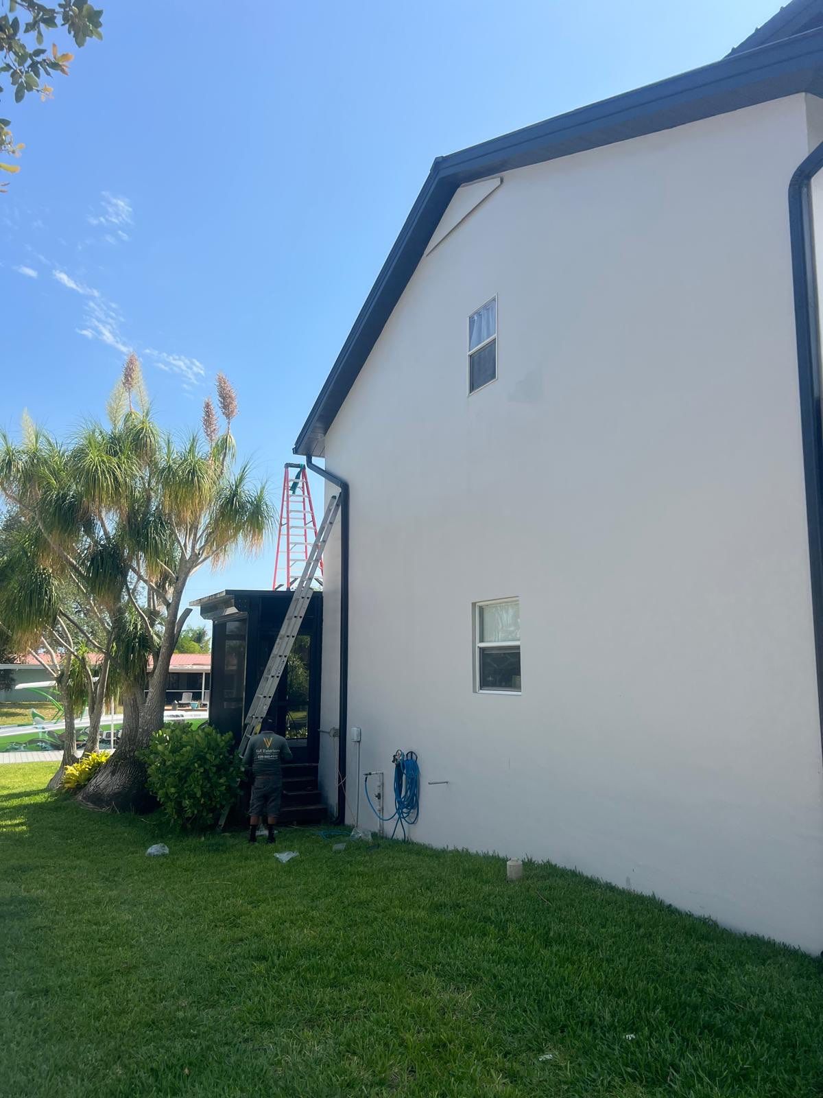 Black 6-Inch K-Style Gutters in North Fort Myers FL by Gutter Professor by Gutter Professors