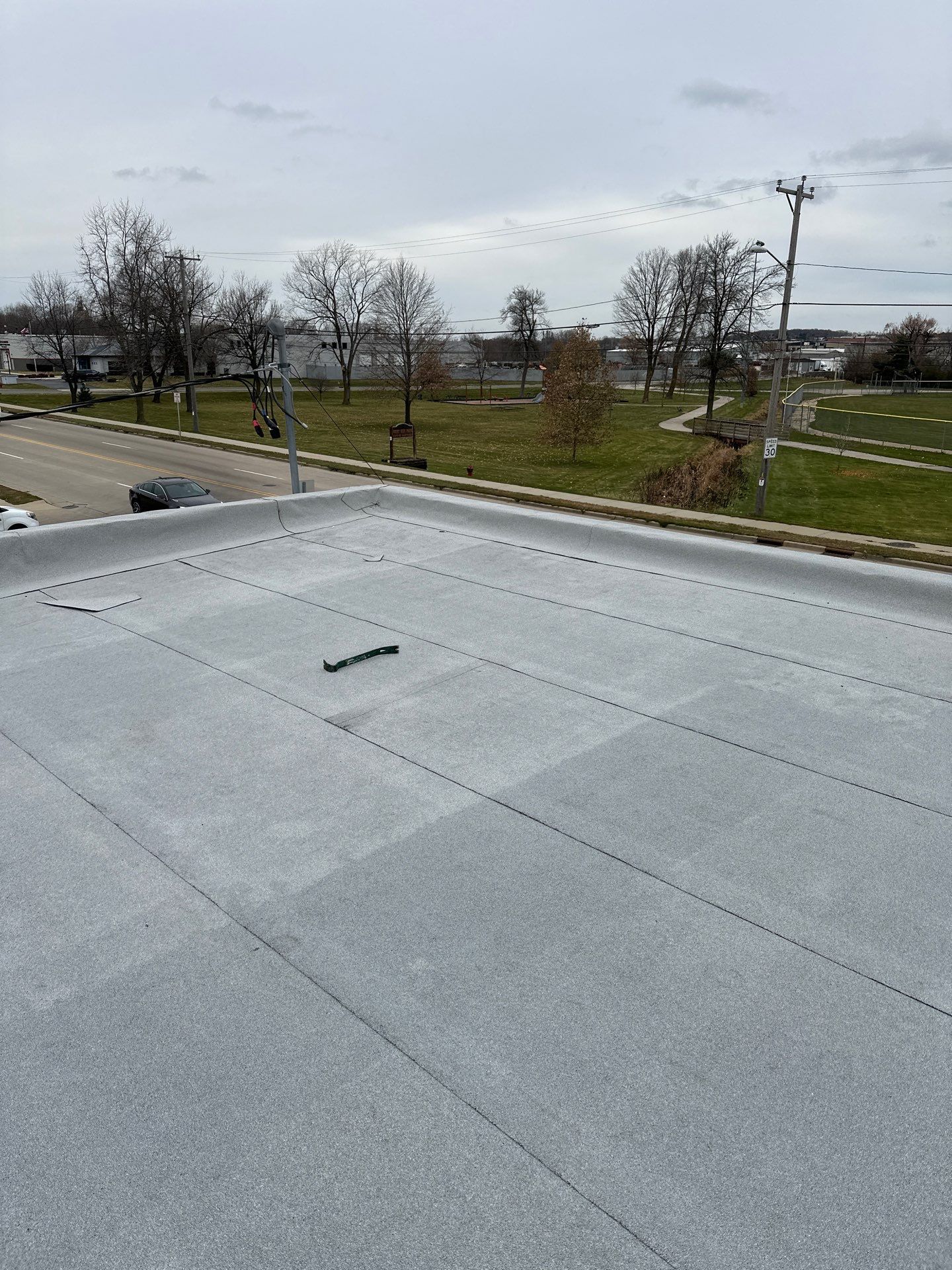 Commercial Roofing using Certainteed Flintastic Self Adhered by Stendahl Services