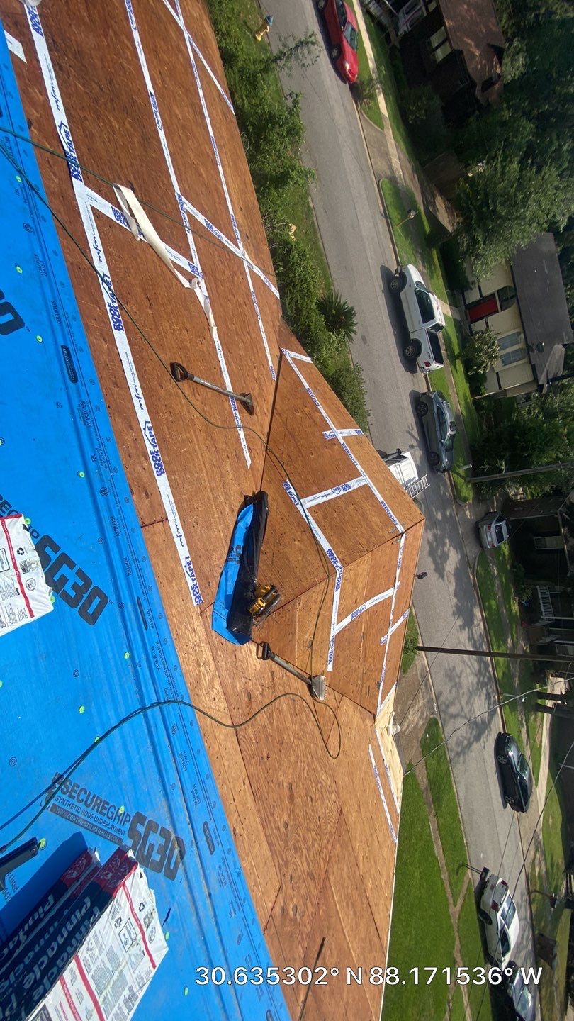 Residential Roofing Installation using Roof Replacement by American Roofing & Construction LLC