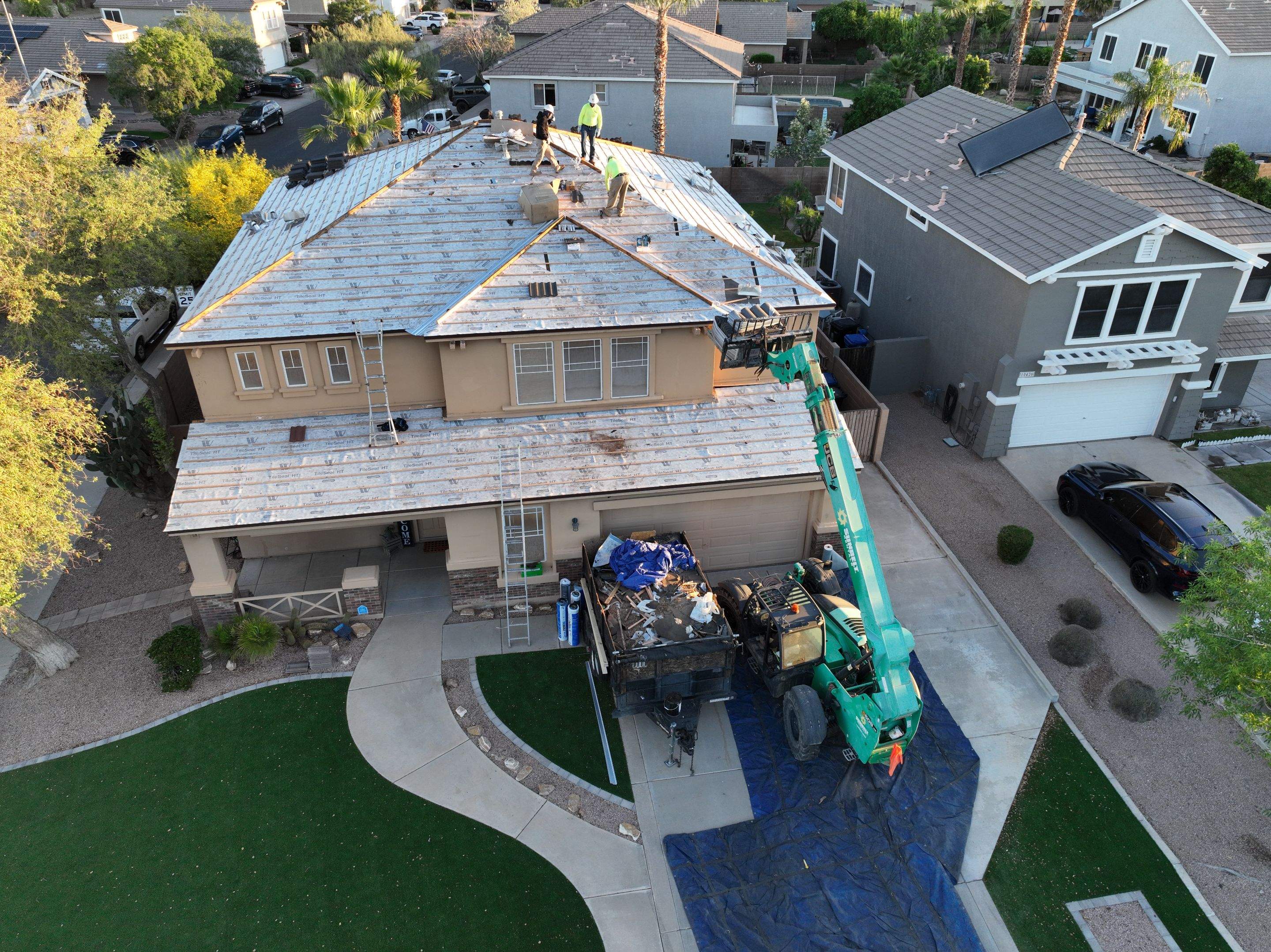 Tile Re-roof  by Mighty Dog Roofing East Valley