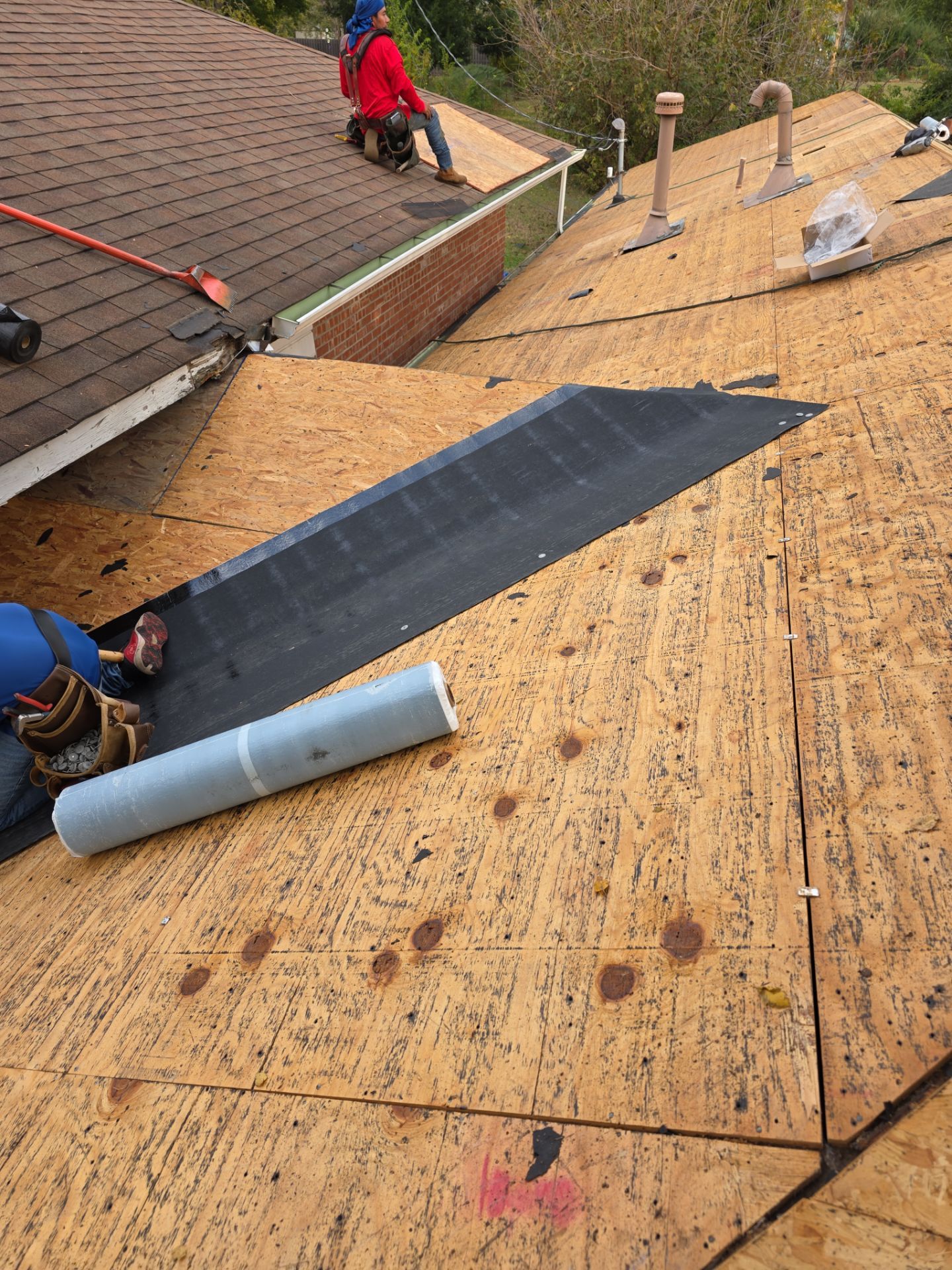 Project in Tulsa by Decor Roofing & Restoration