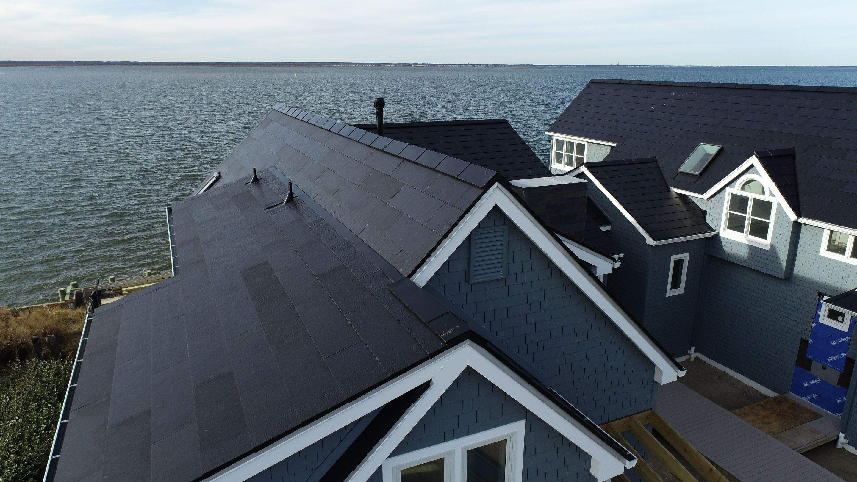Tesla Solar Roof Long Beach Island New Jersey by American Home Contractors