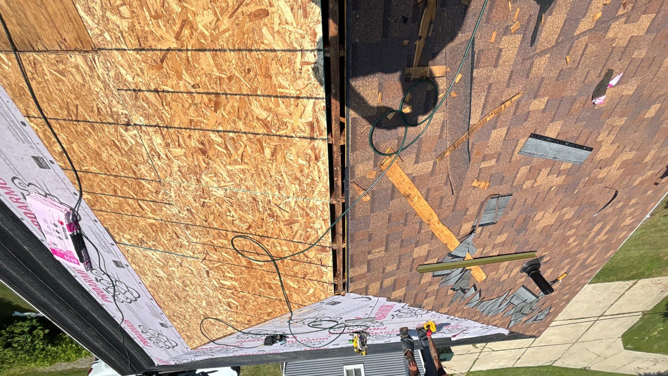 Roof Replacement using Owens Corning Tru Definitions by 180 Contractors
