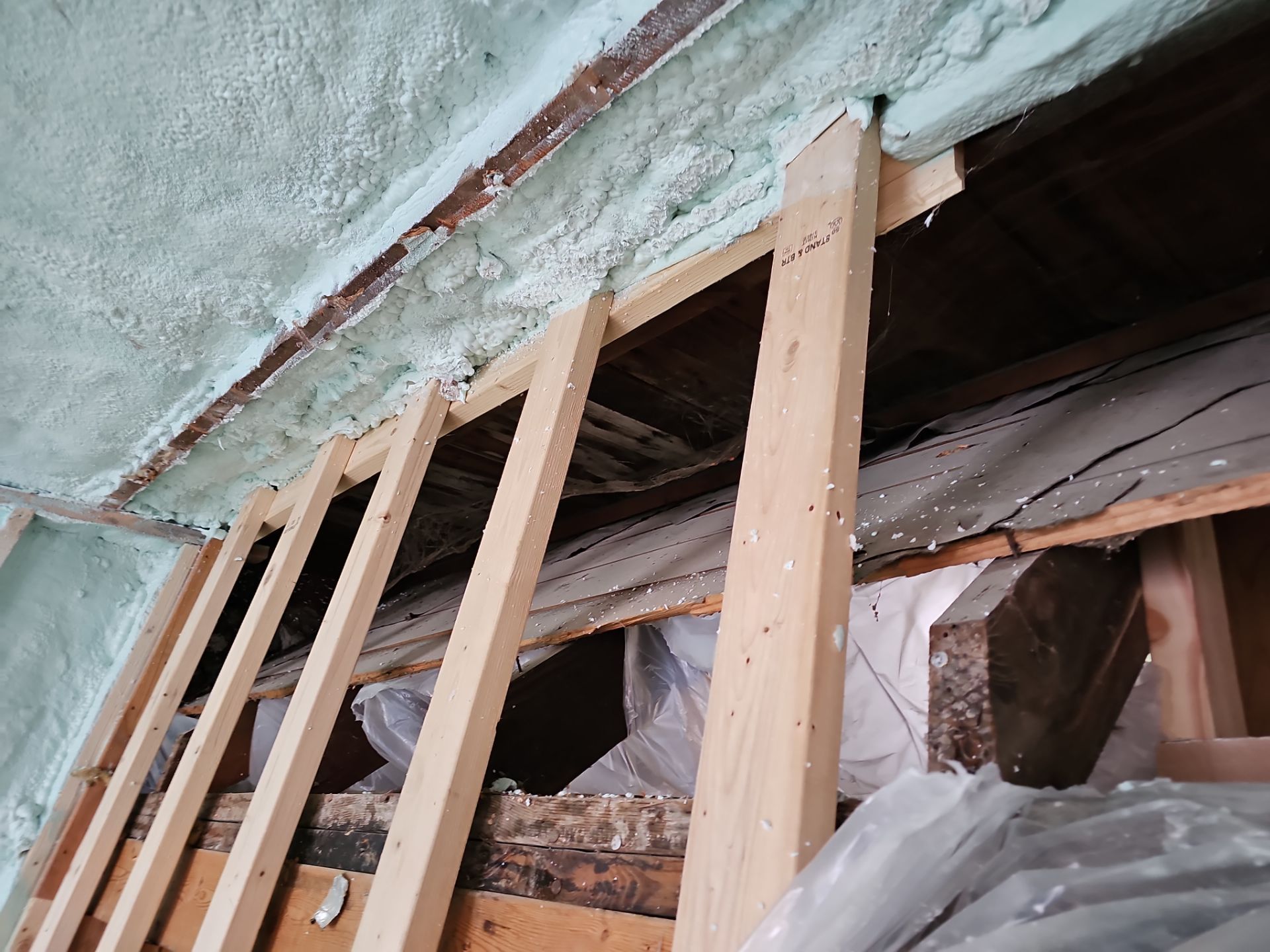 Home Remodel using Closed Cell Spray Foam by NYS Foam & Energy