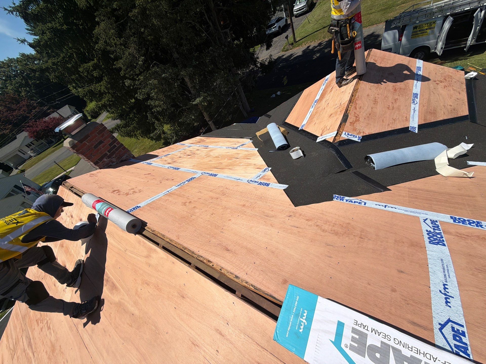 Project in Southington, CT by Elitex Roofing