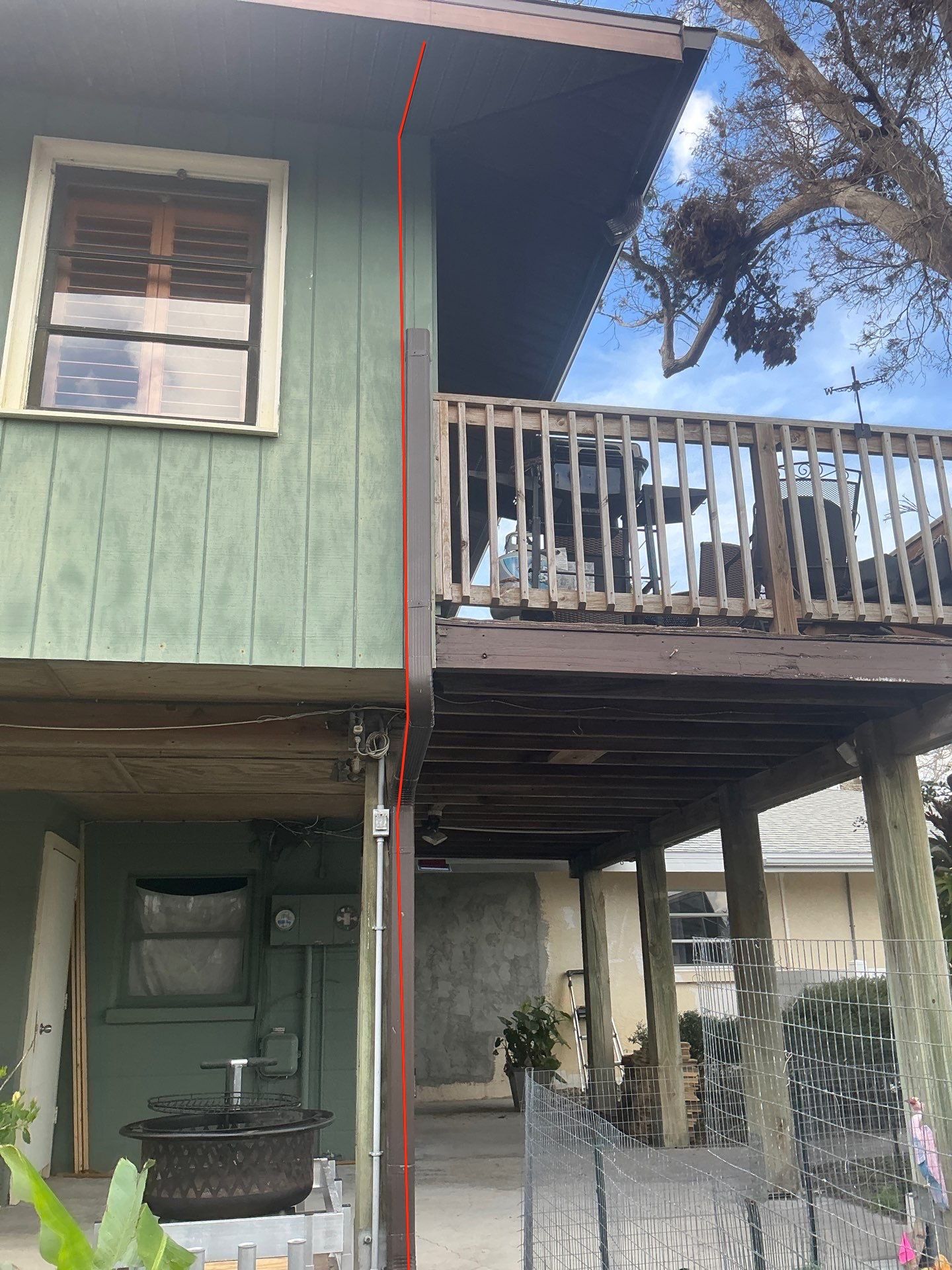 White Soffit and Fascia Installation in Longboat Key FL by Gutter Professors