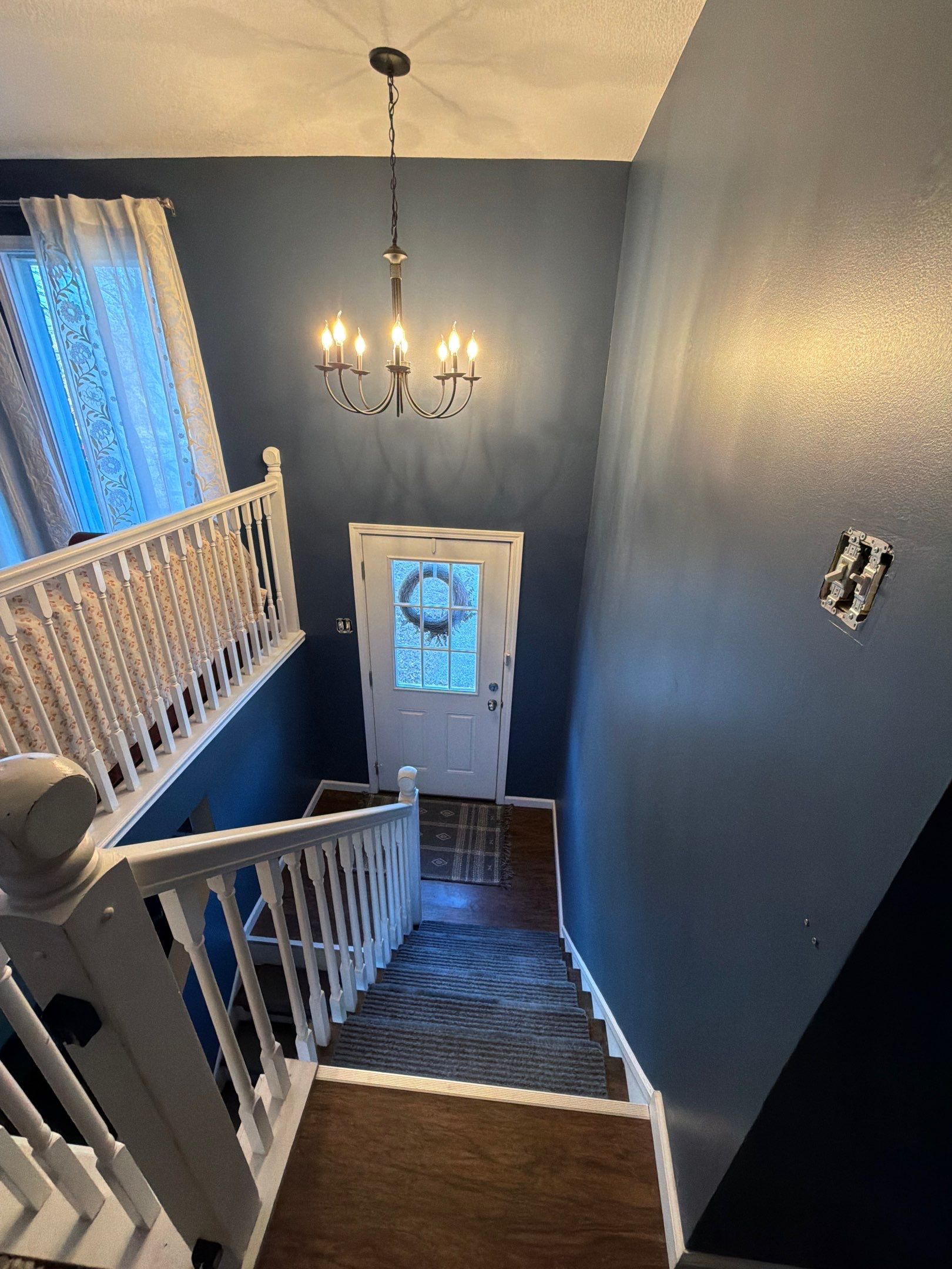 Gray to Navy by Pezley Painting