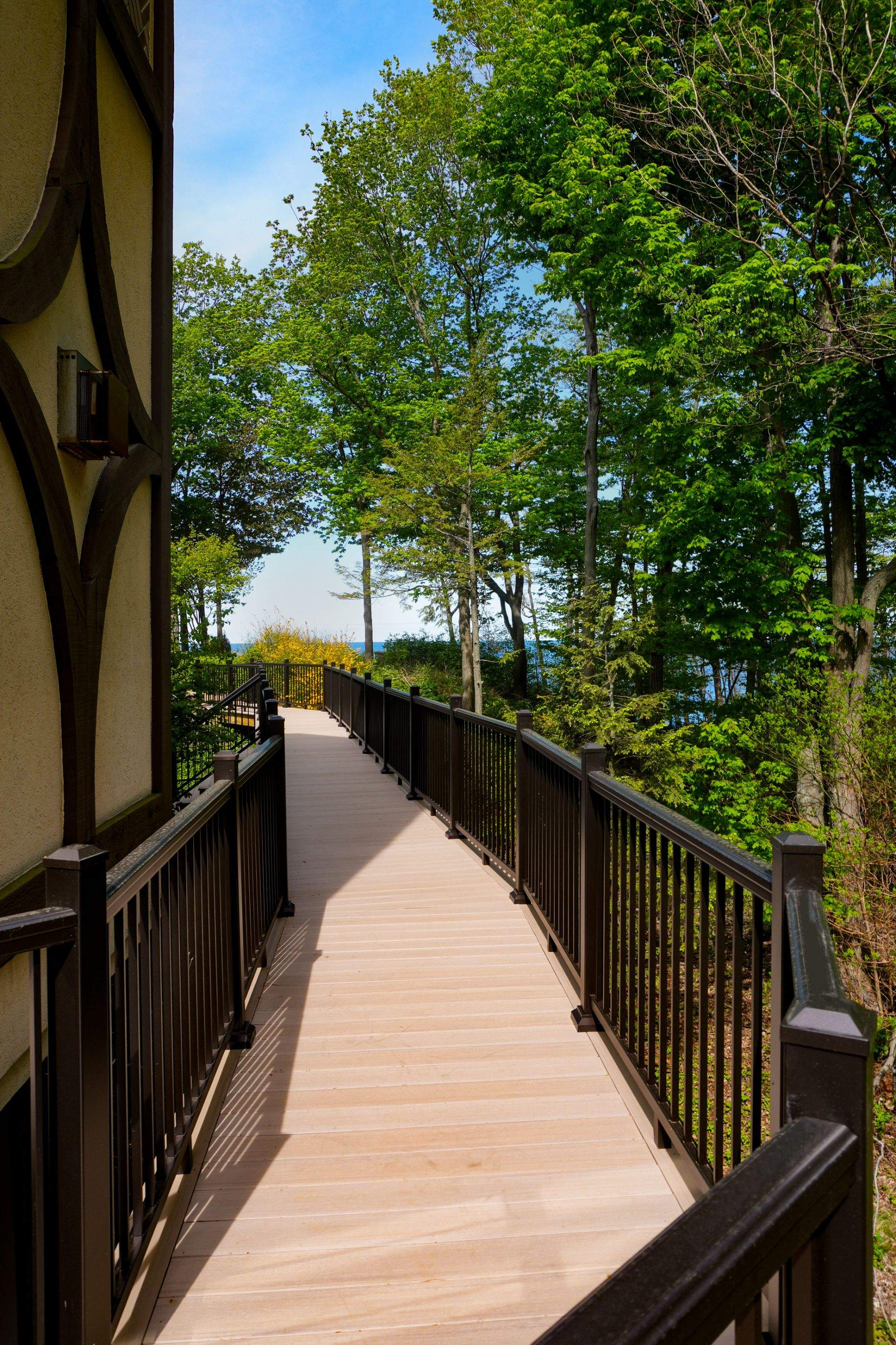 Custom Multi-Level Deck in Grand Haven by Cutting Edge Homes