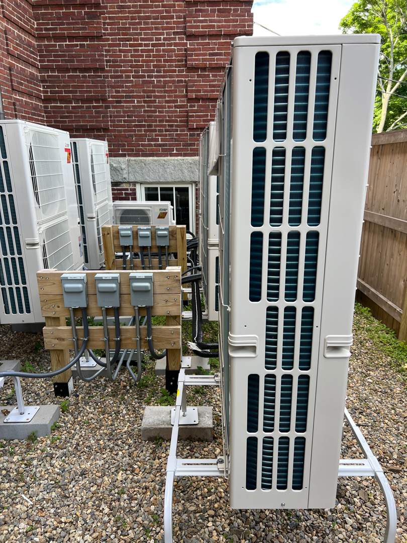 Mitsubishi Hyper Heat System Installation — Marblehead, MA by FAGONE MECHANICAL