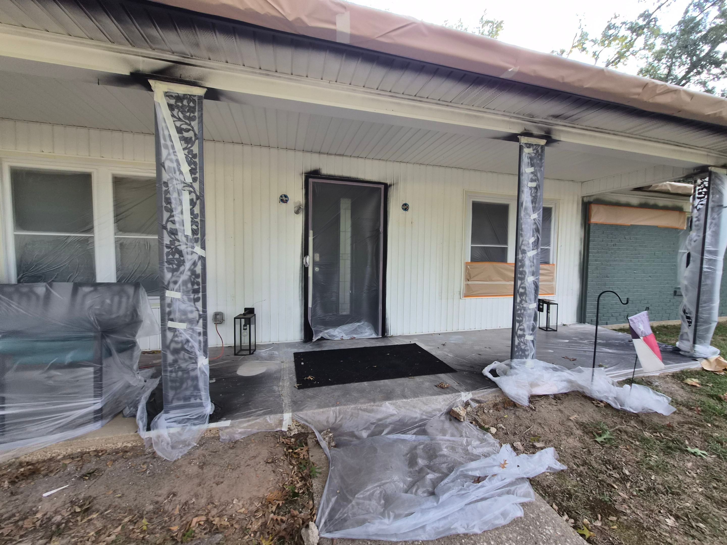 From Basic Brick to Bold Sage Green in Tyler, TX! Quality Coats Painting by Quality Coats Painting