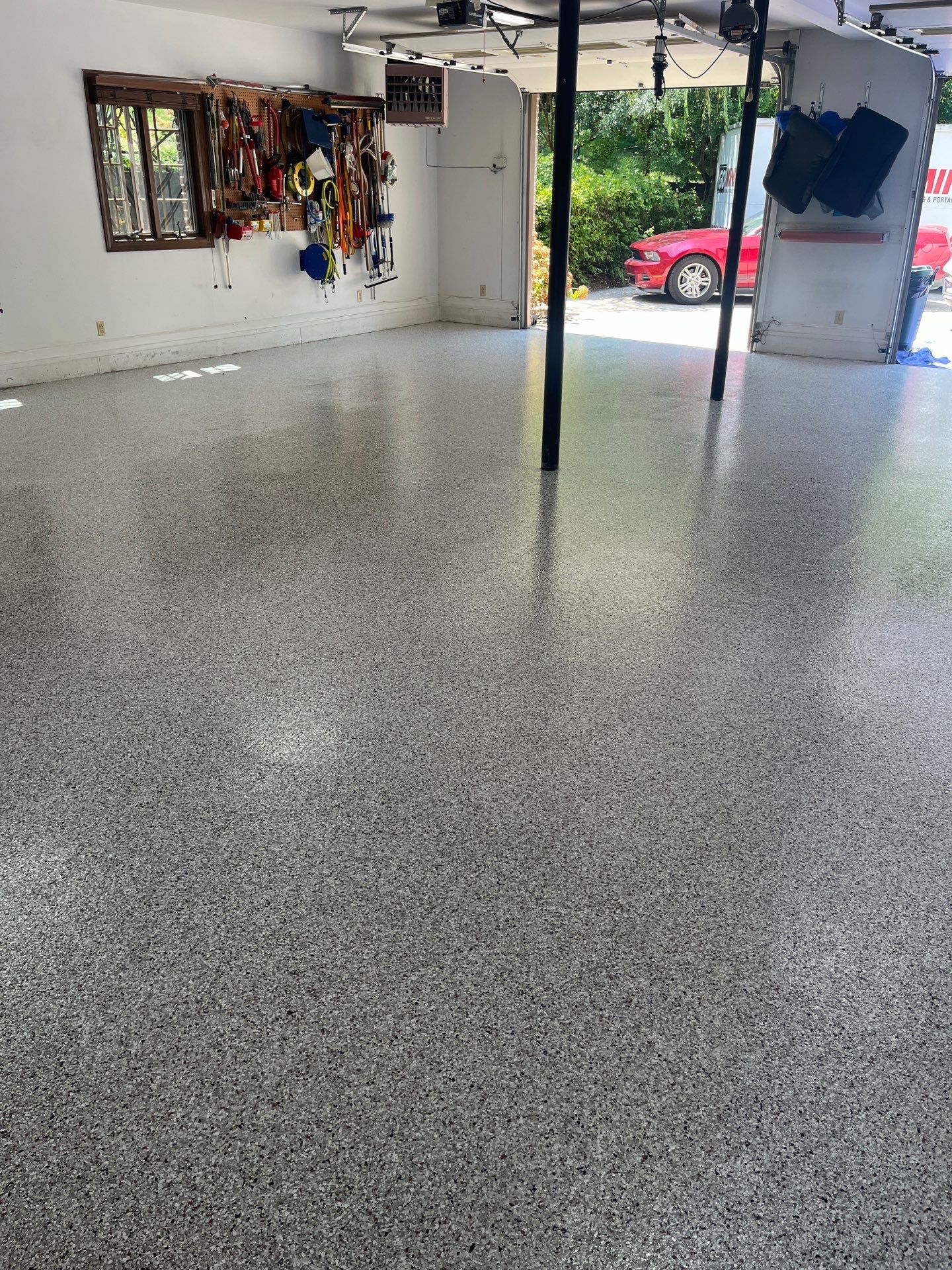 Garage Floor Coating using Coyote by My Garage Floor Guys