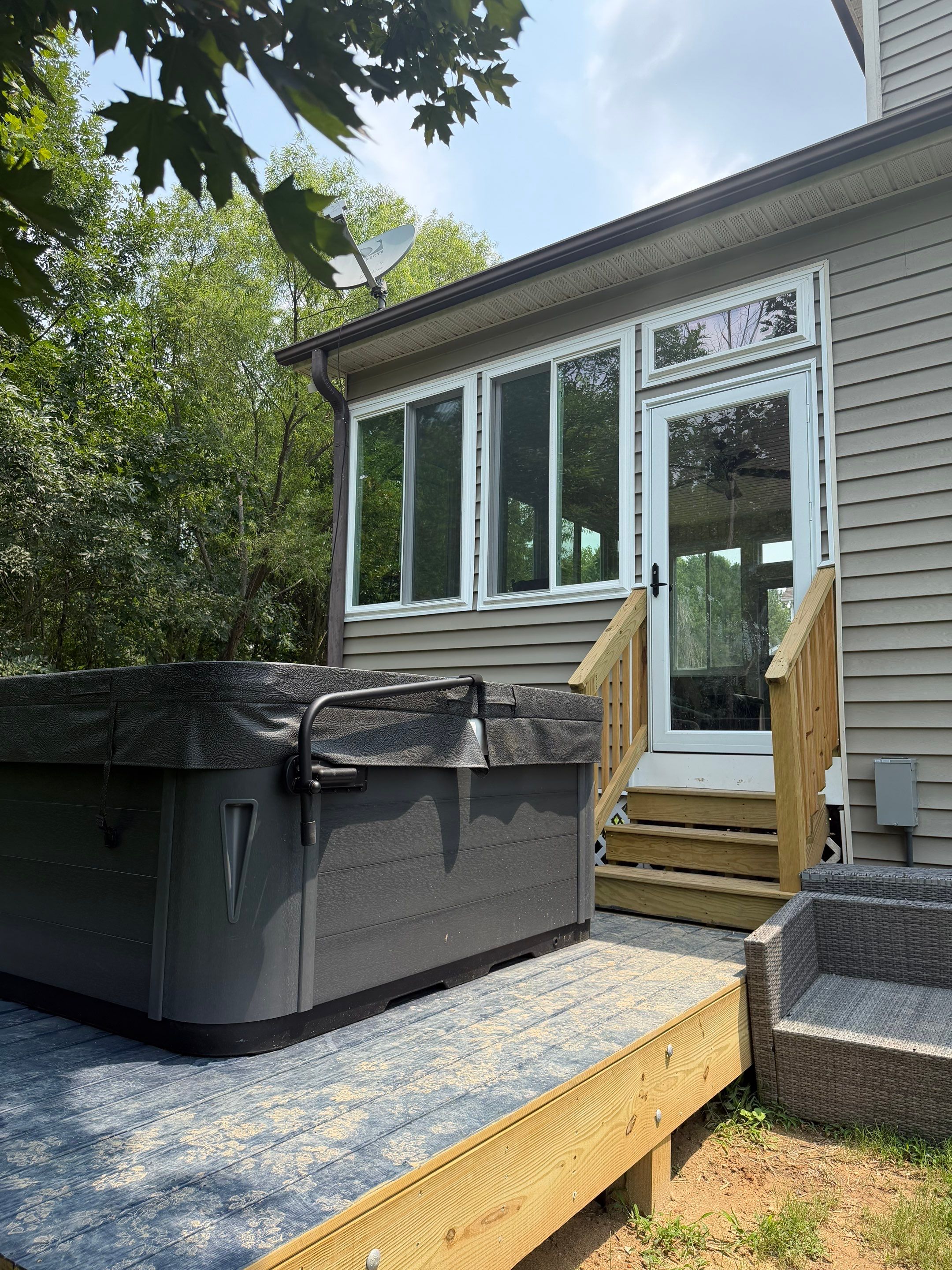 Custom Sunroom Conversion and Screened Porch Addition in Wake Forest by The Remodeling Company