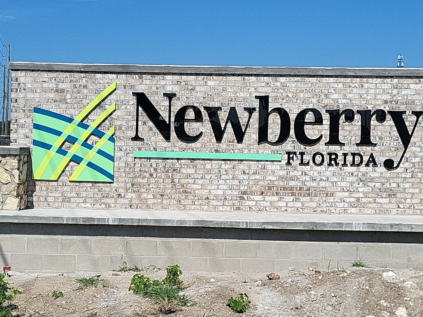 Acrylic letters for City of Newberry by SignCrafters