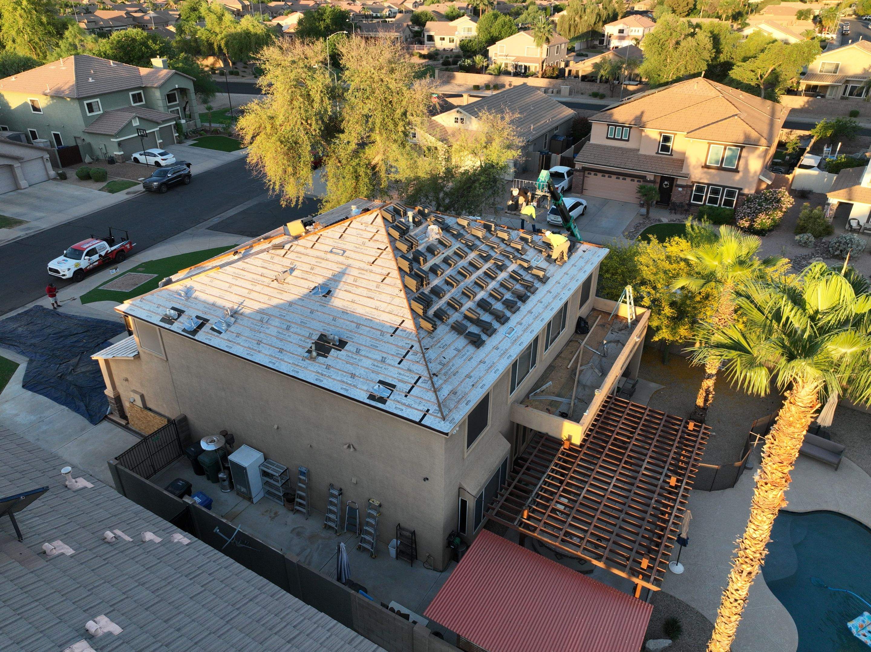 Tile Re-roof  by Mighty Dog Roofing East Valley