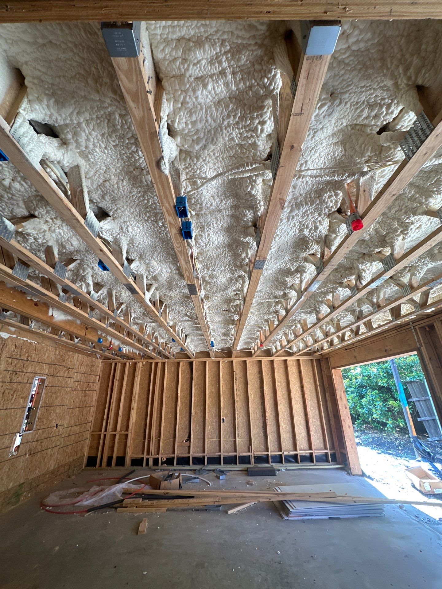 Full encapsulation open cell foam Dallas TX by Apex Insulation Solutions