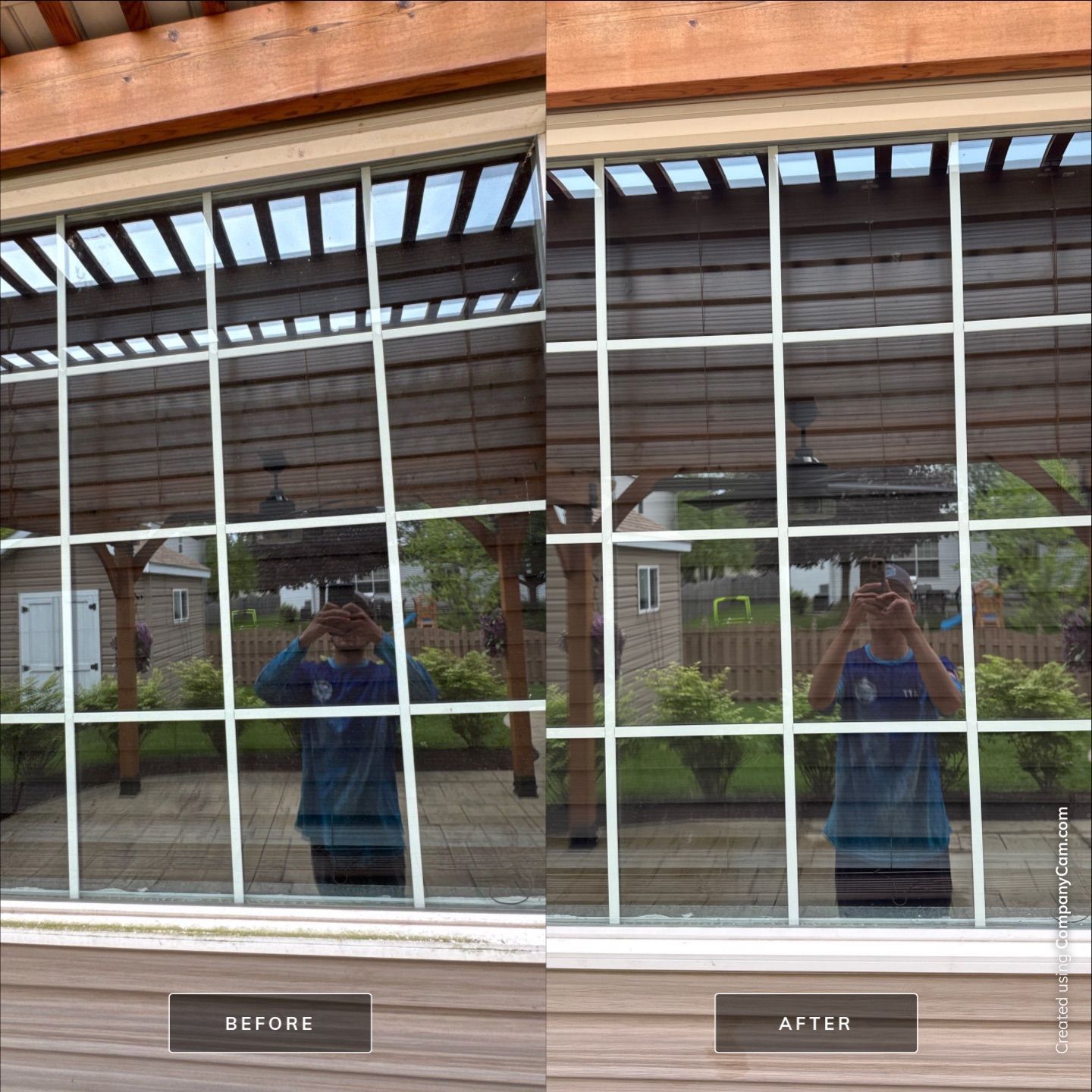 Project in Huntley by Simmons Power & Soft Washing