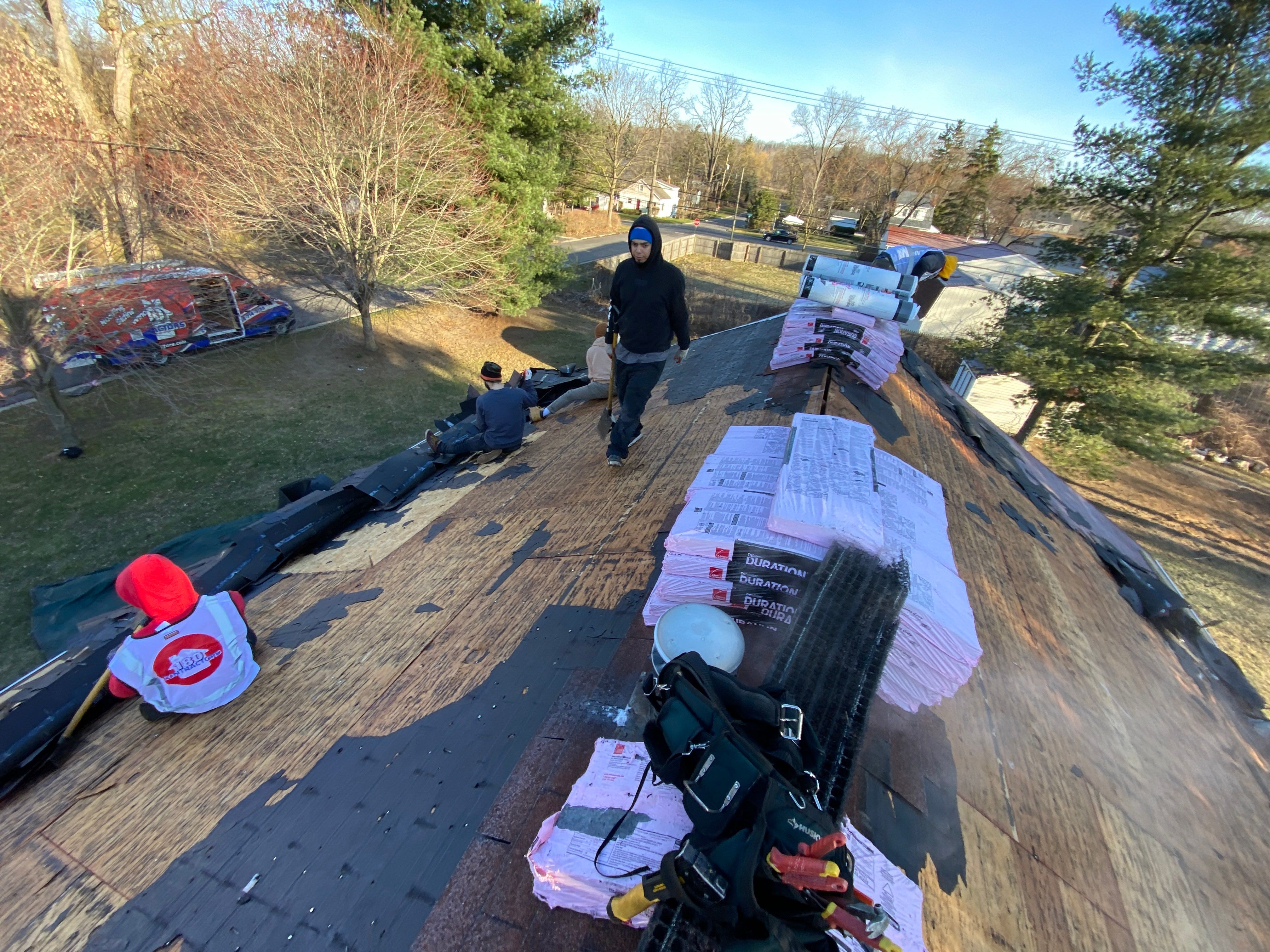 Roof Replacement using Owens Corning by 180 Contractors