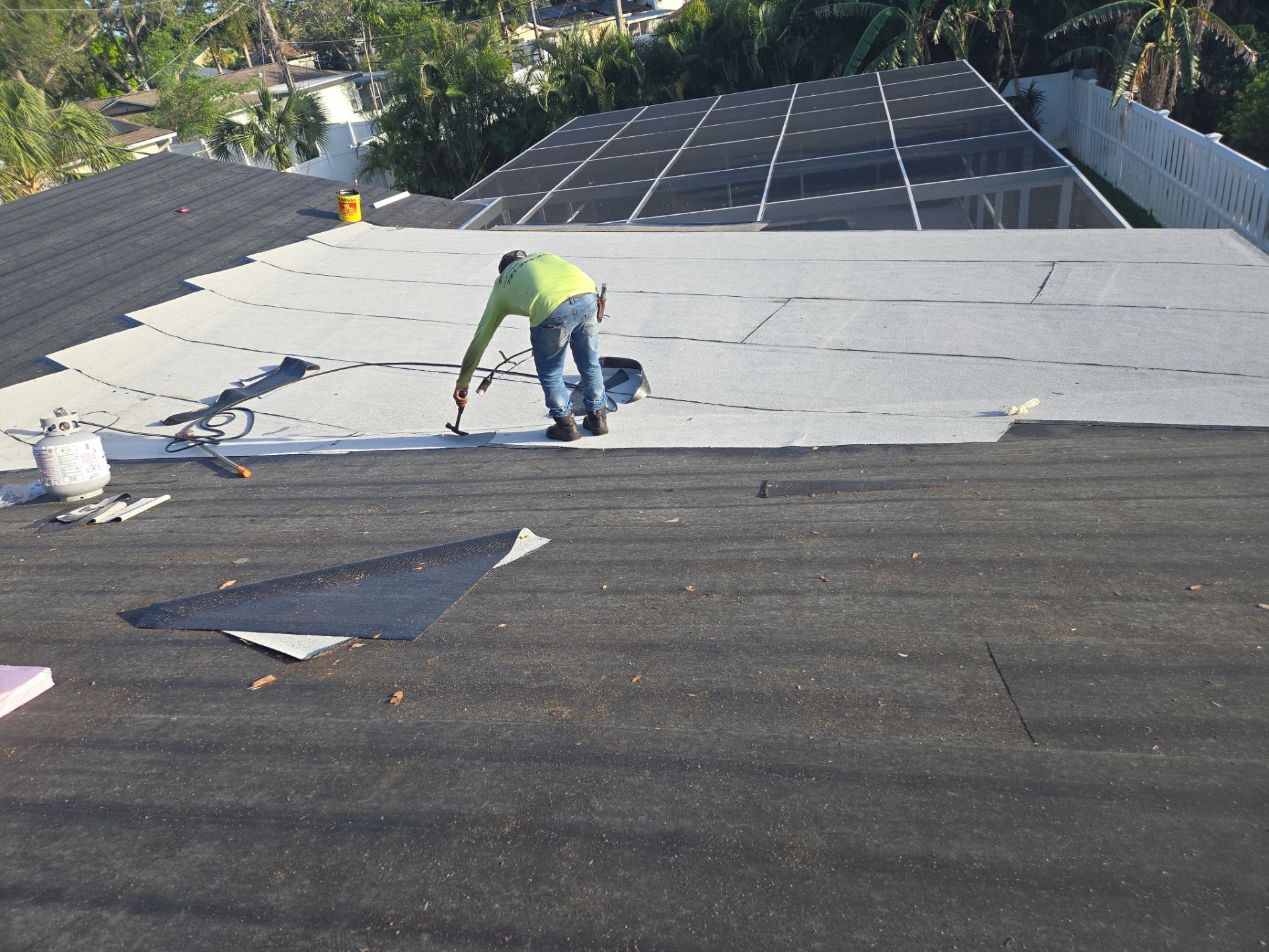 Project in St. Petersburg 33712 by Mitchell Roofing Company LLC 