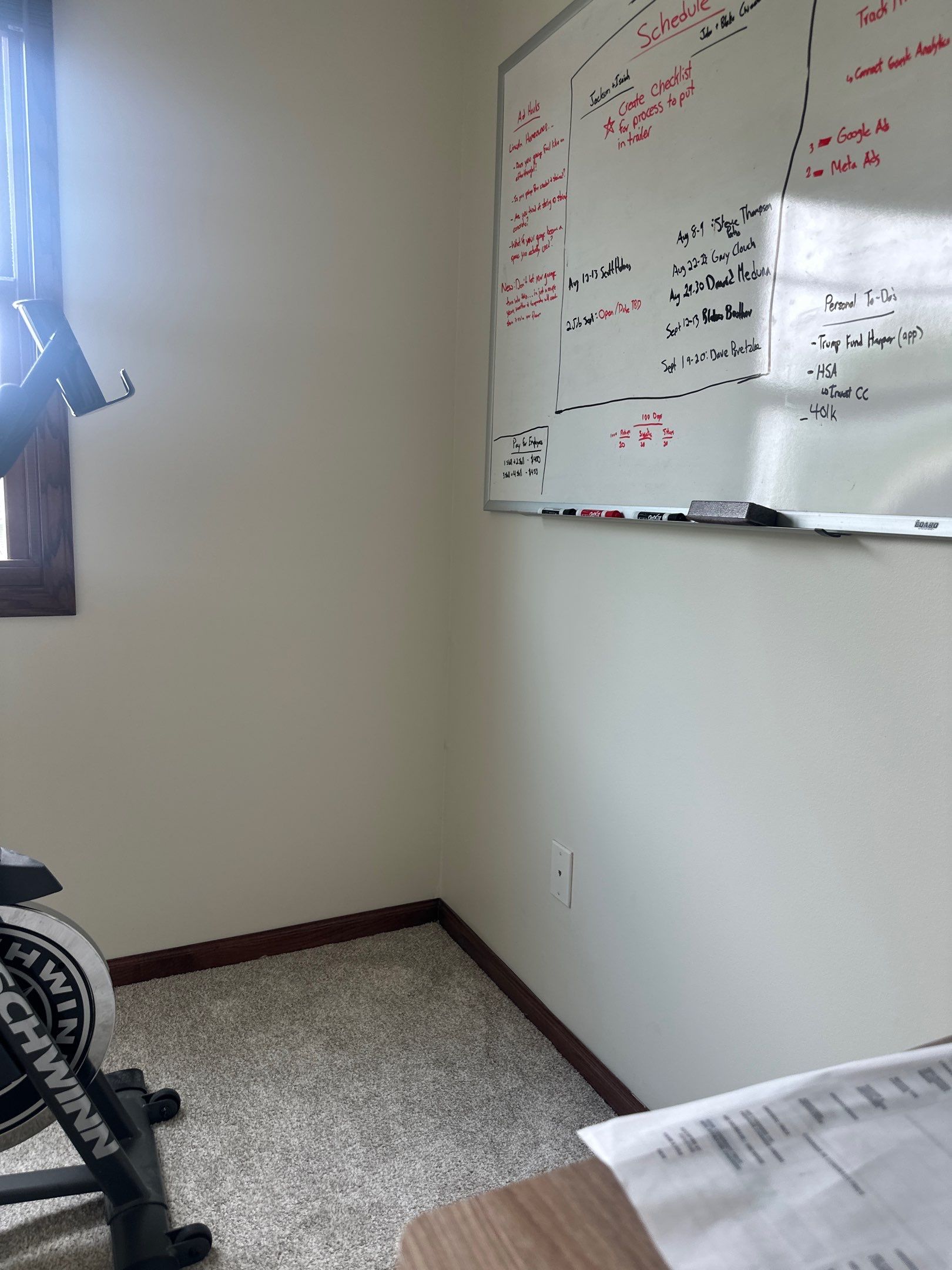 Interior Property Assessment and Window Casing Repair in Lincoln by CompanyCam Sales Demo