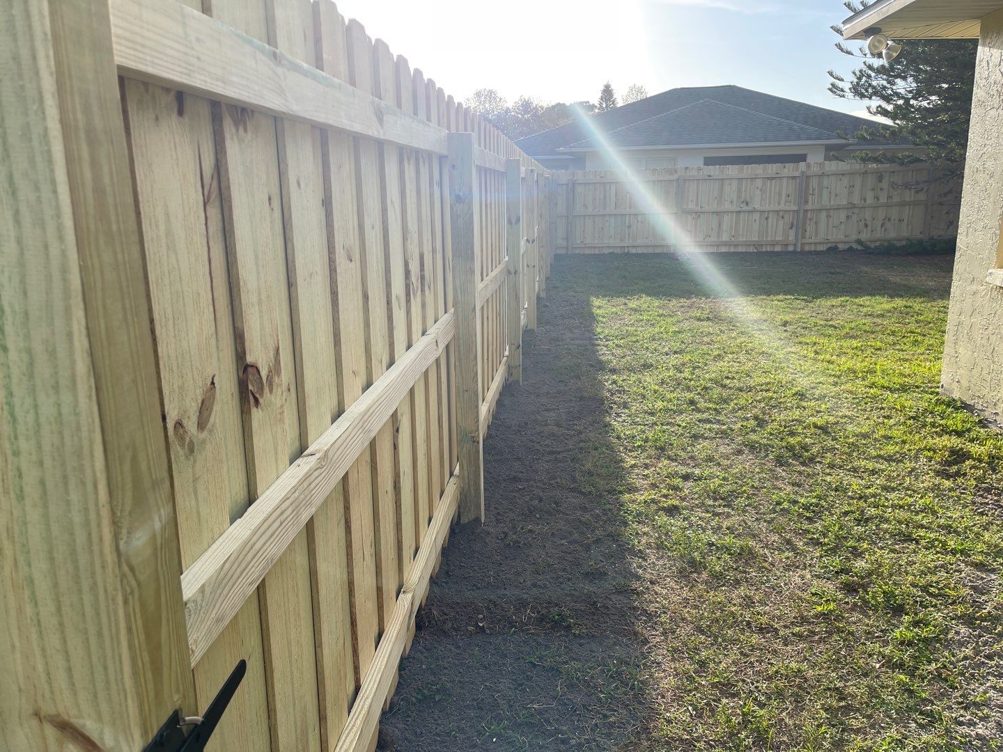 Sarasota, FL 6ft. Tall Treated Board on Board Privacy  Privacy Fence by Asap fence and gates, LLC