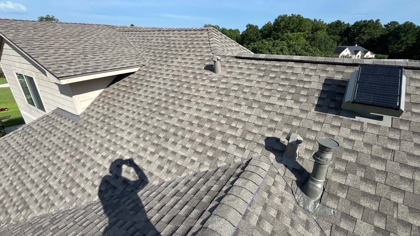 Residential Roof Replacement using GAF HDZ - Weathered Wood by Elite Roofing LLC