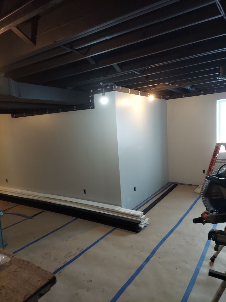 Basement Remodel by Ivy Lea Construction