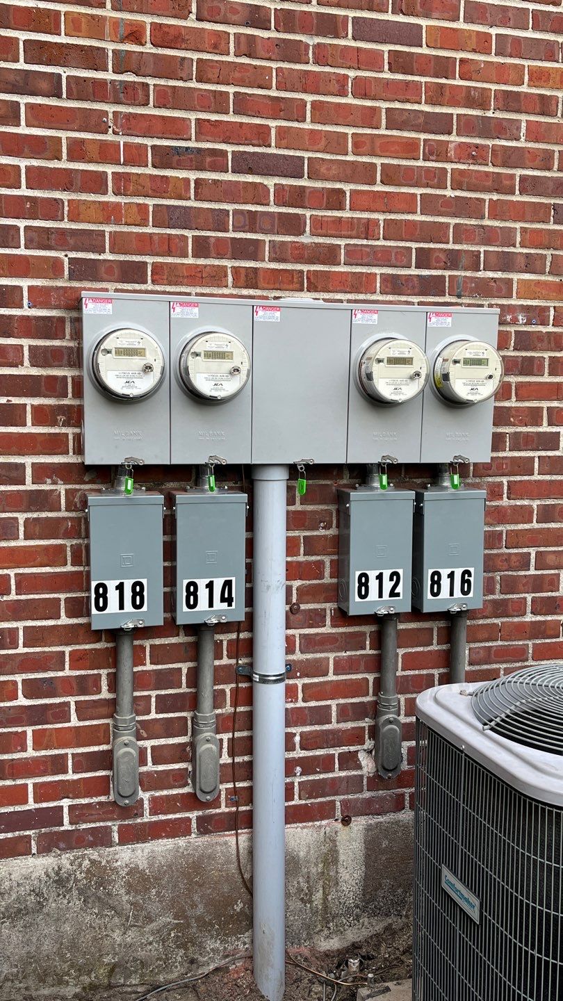 4 Gang Meter Center Replacement by JaxPowerPro