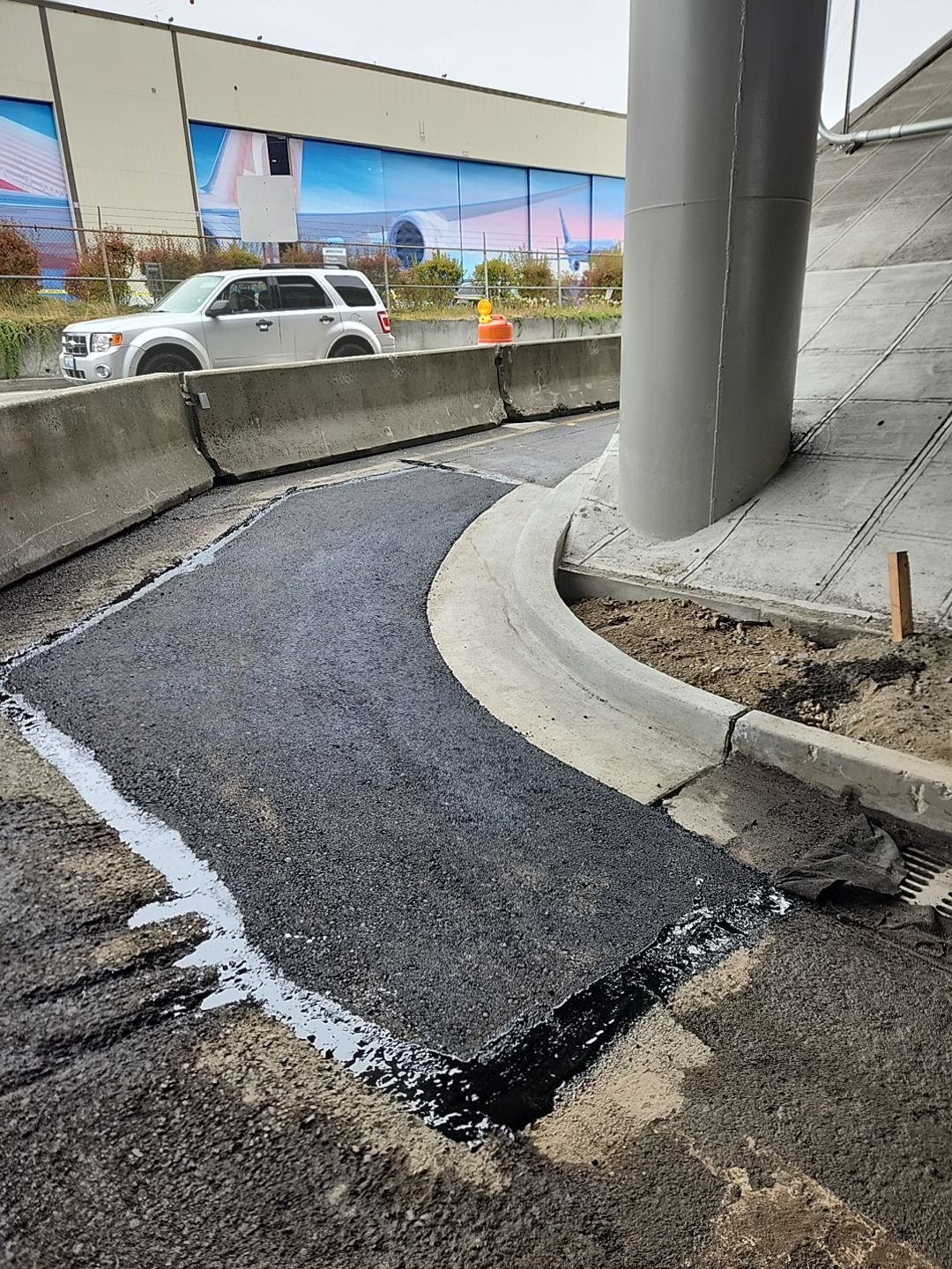 Kraemer North America | Airport Road Repair by Jireh Asphalt & Concrete Inc 