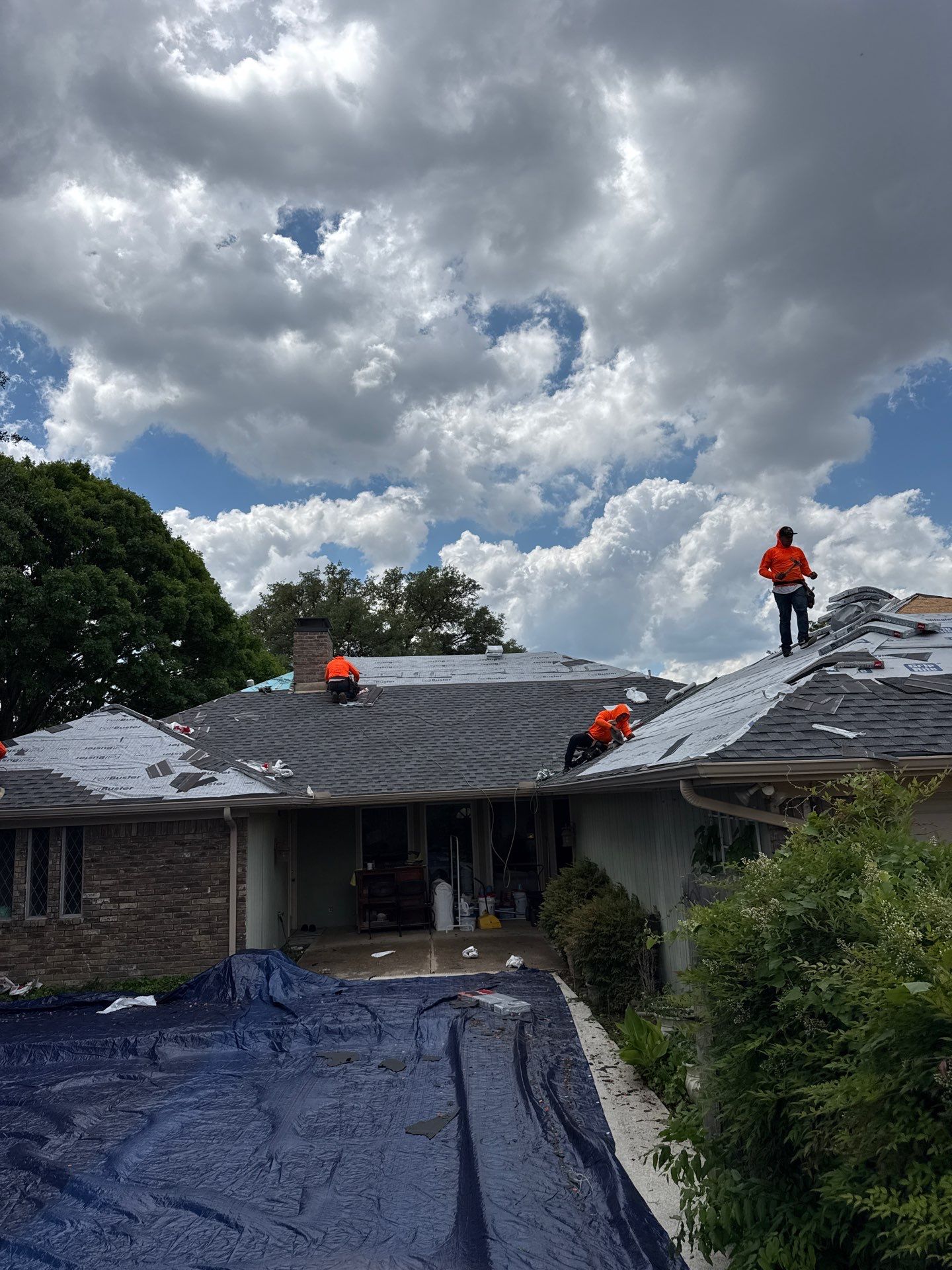 Project in Dallas by Zeus Exteriors