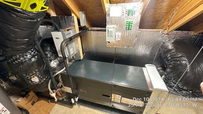 Trane XV20i Split Heat Pump Install