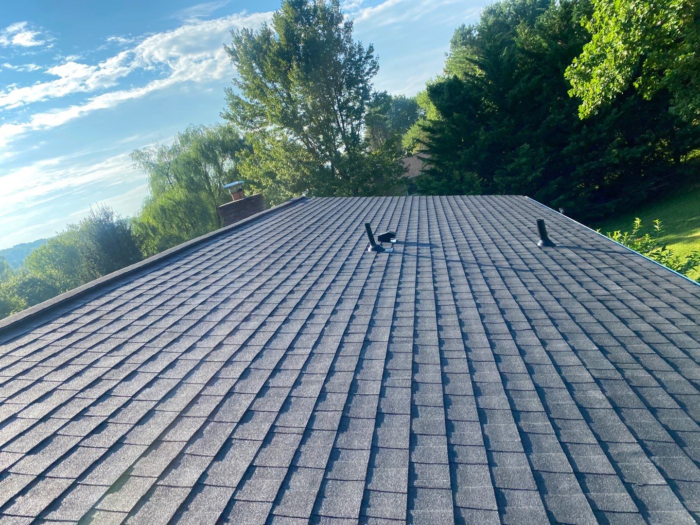 Residential Roofing Installation using CertainTeed Landmark Pro Series Shingles by Roof Right Inc